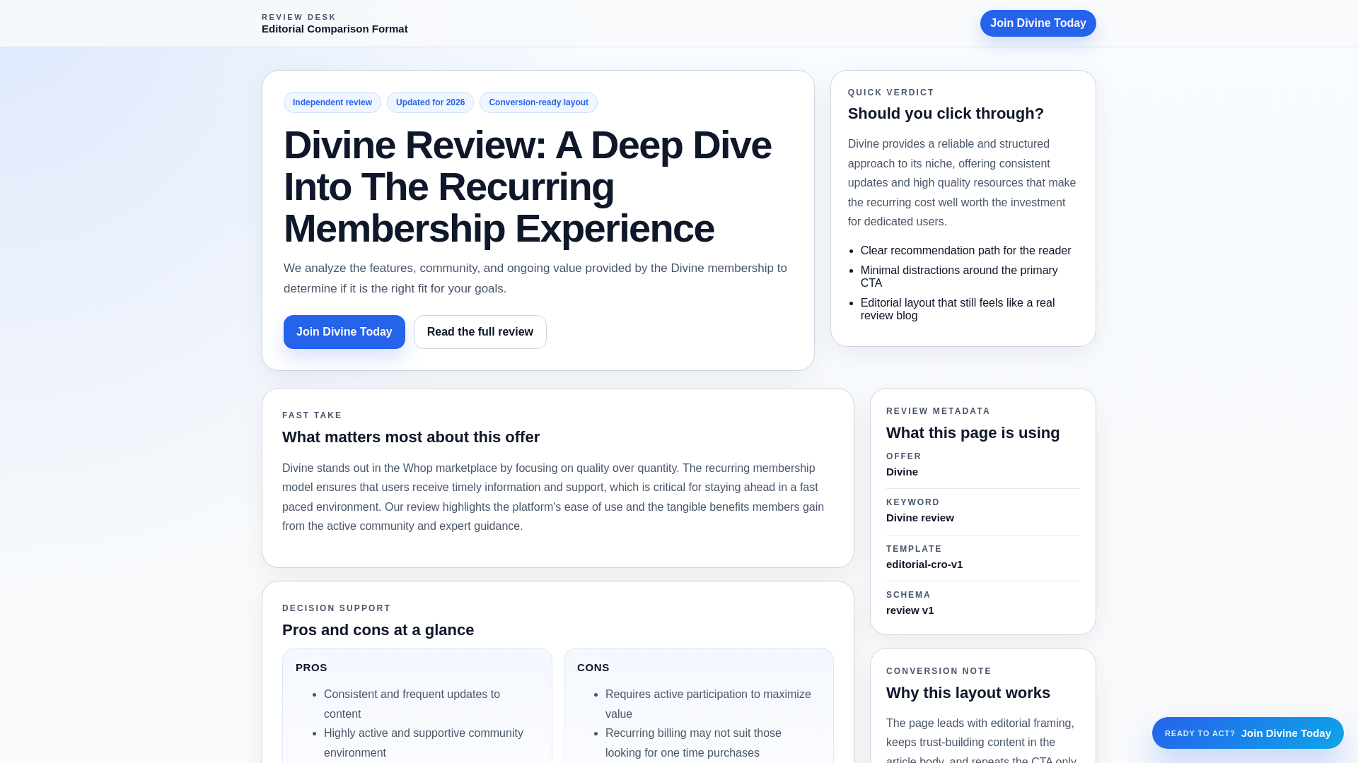 website screenshot of https://divine-review-5e9kbx.pages.dev/