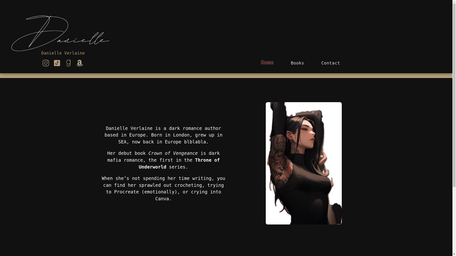 website screenshot of https://danielleverlaine-hugo.pages.dev/