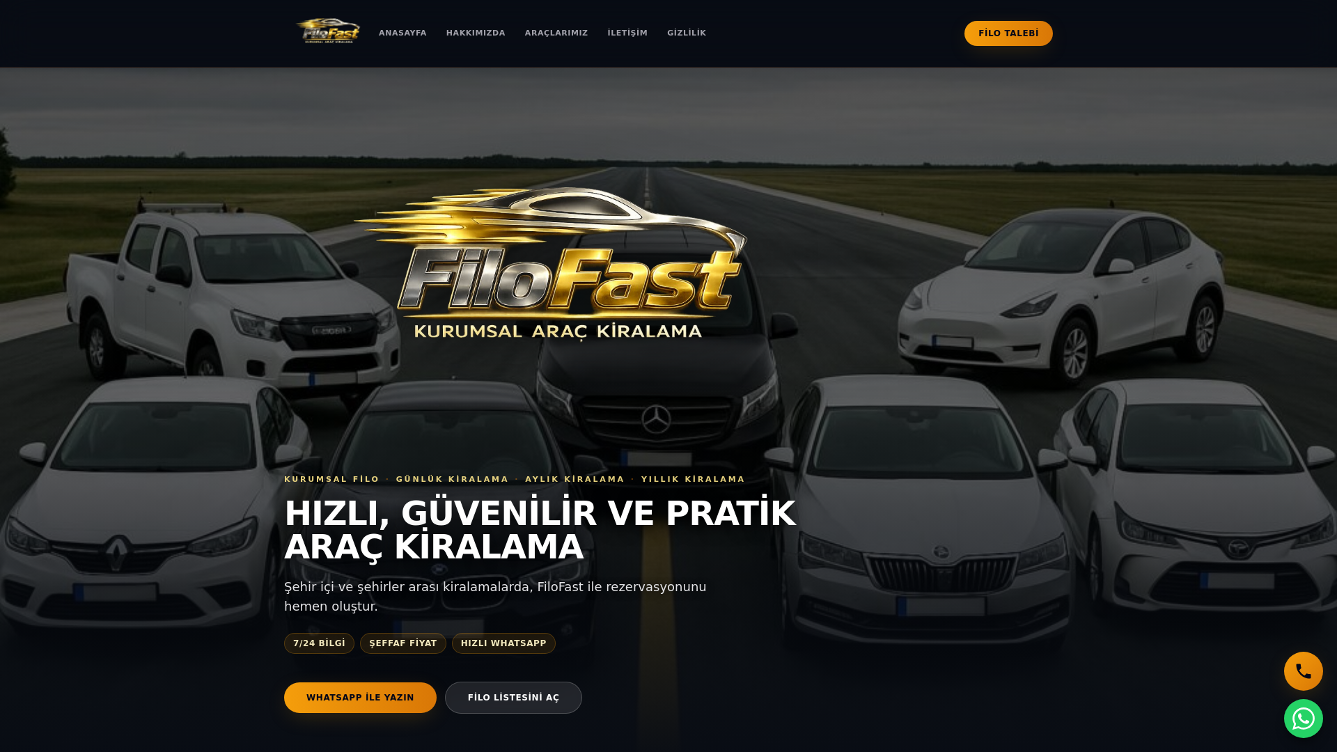 website screenshot of https://filofast.com