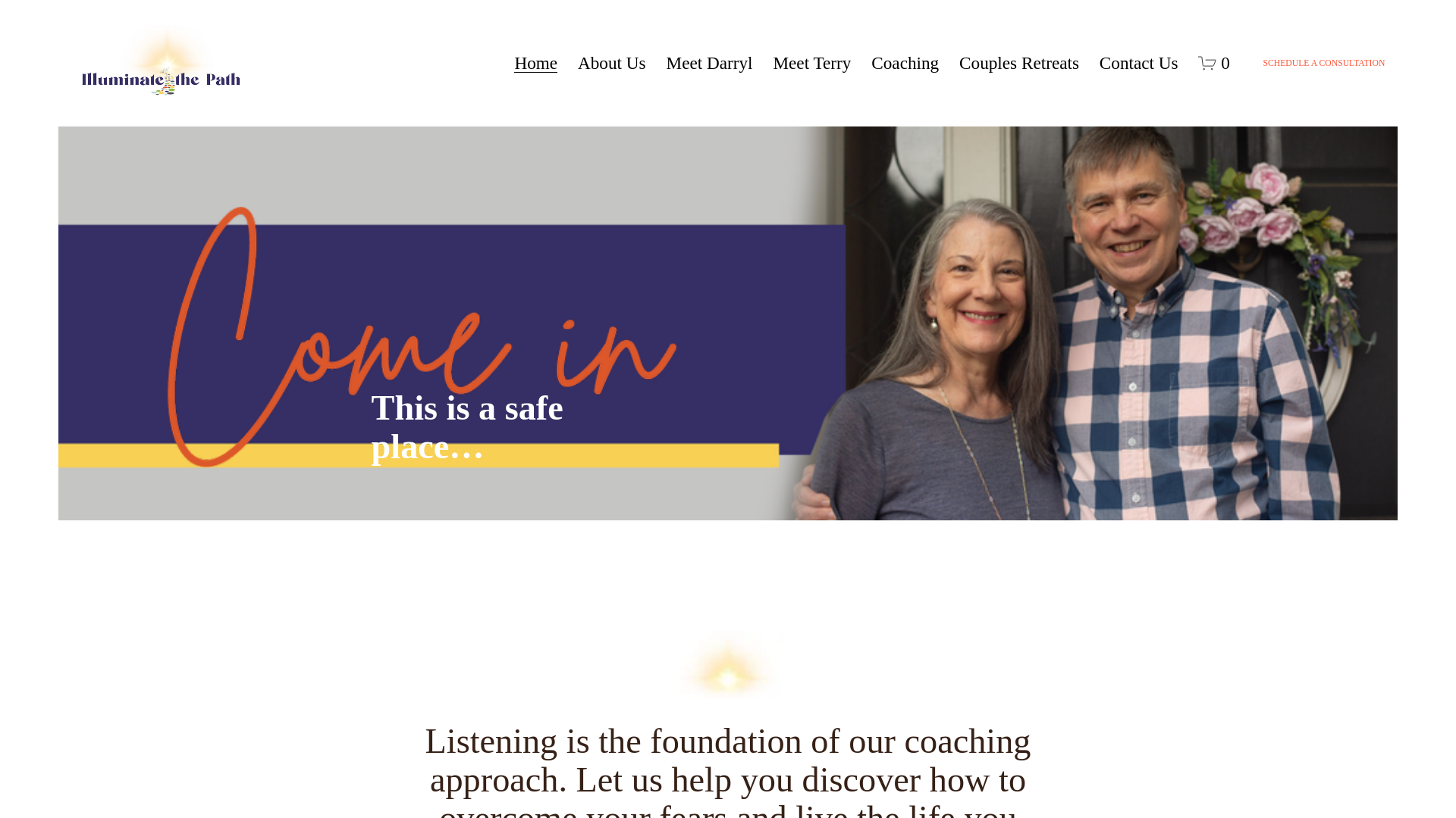 website screenshot of https://togetherinlove.us