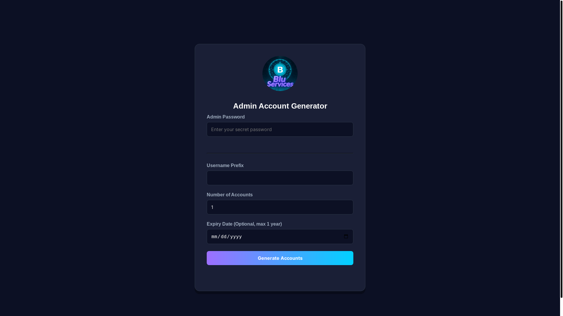 website screenshot of https://vpn-generator.pages.dev/
