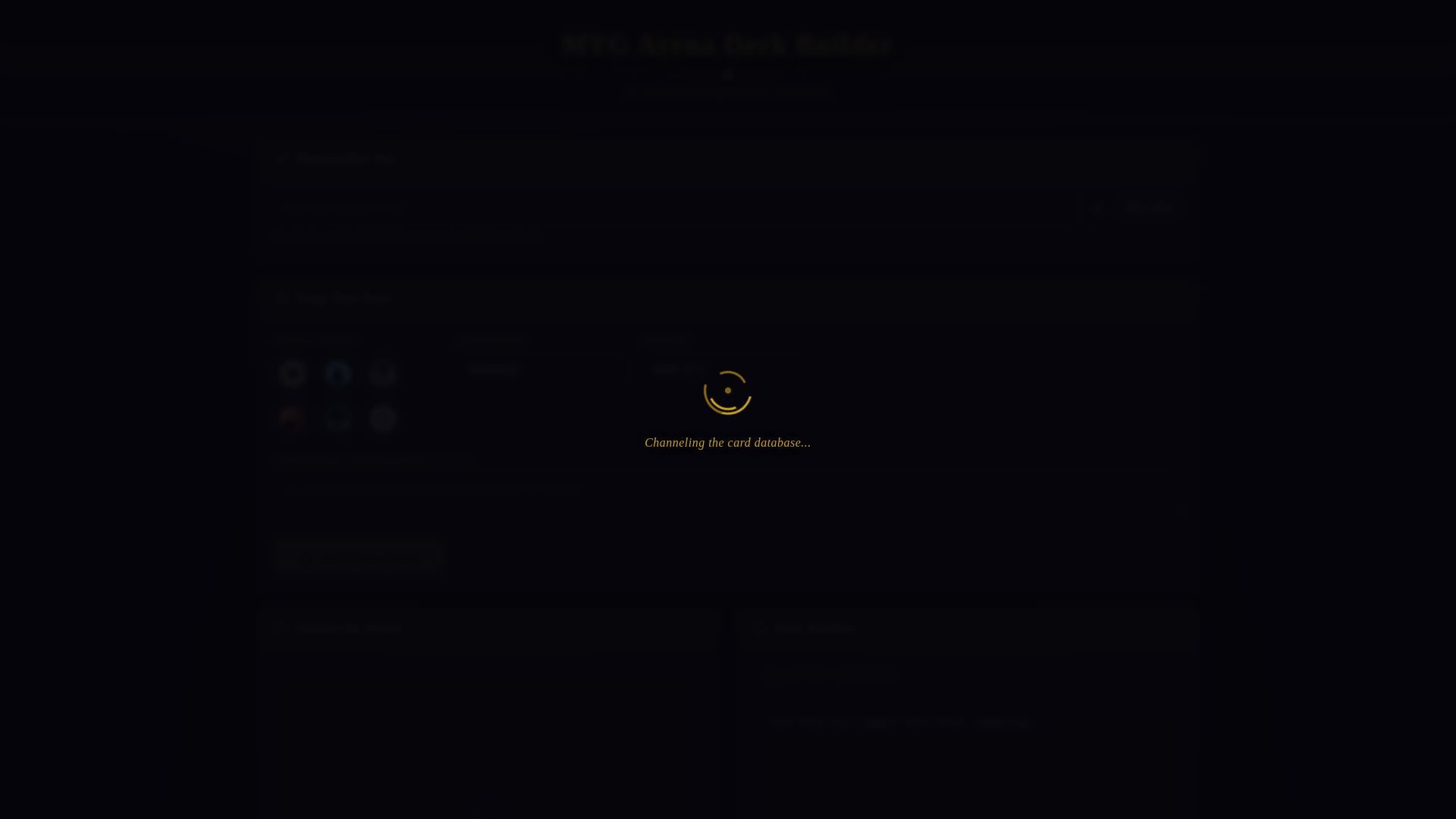 website screenshot of https://mtg-deck-builder-xas.pages.dev/