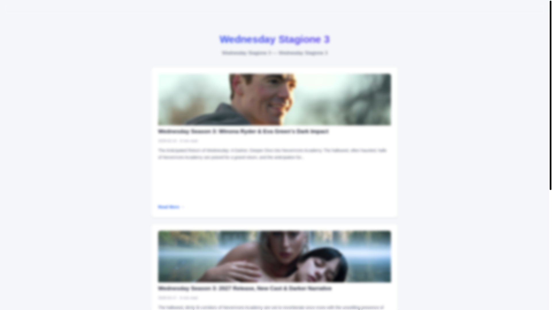 website screenshot of https://wednesday-stagione-3.pages.dev/