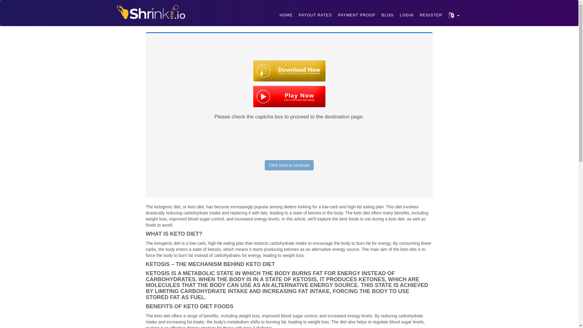 website screenshot of https://shrinkme.ink/Xhamster_link