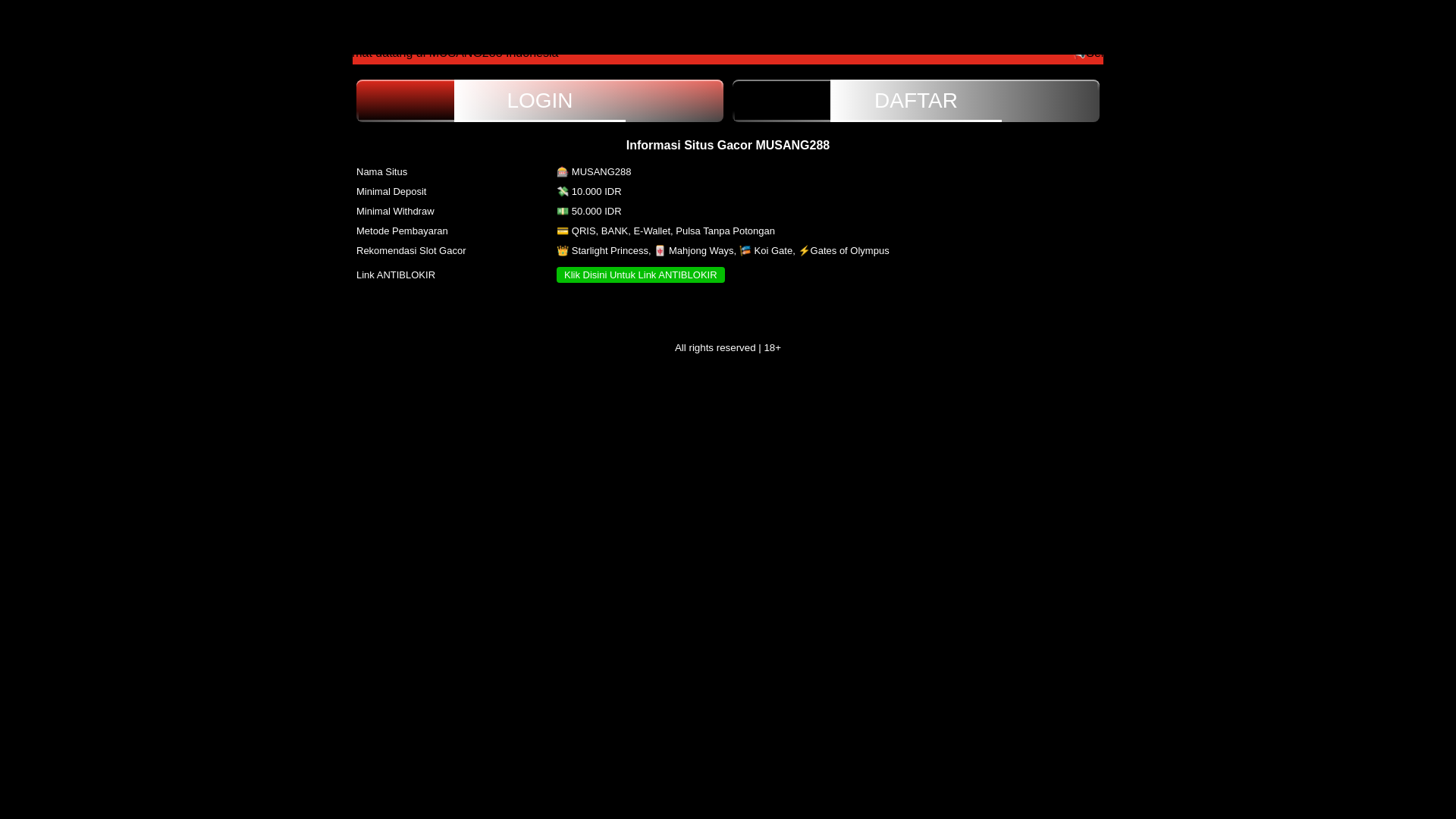 website screenshot of https://cuan-musang288-1zd.pages.dev/