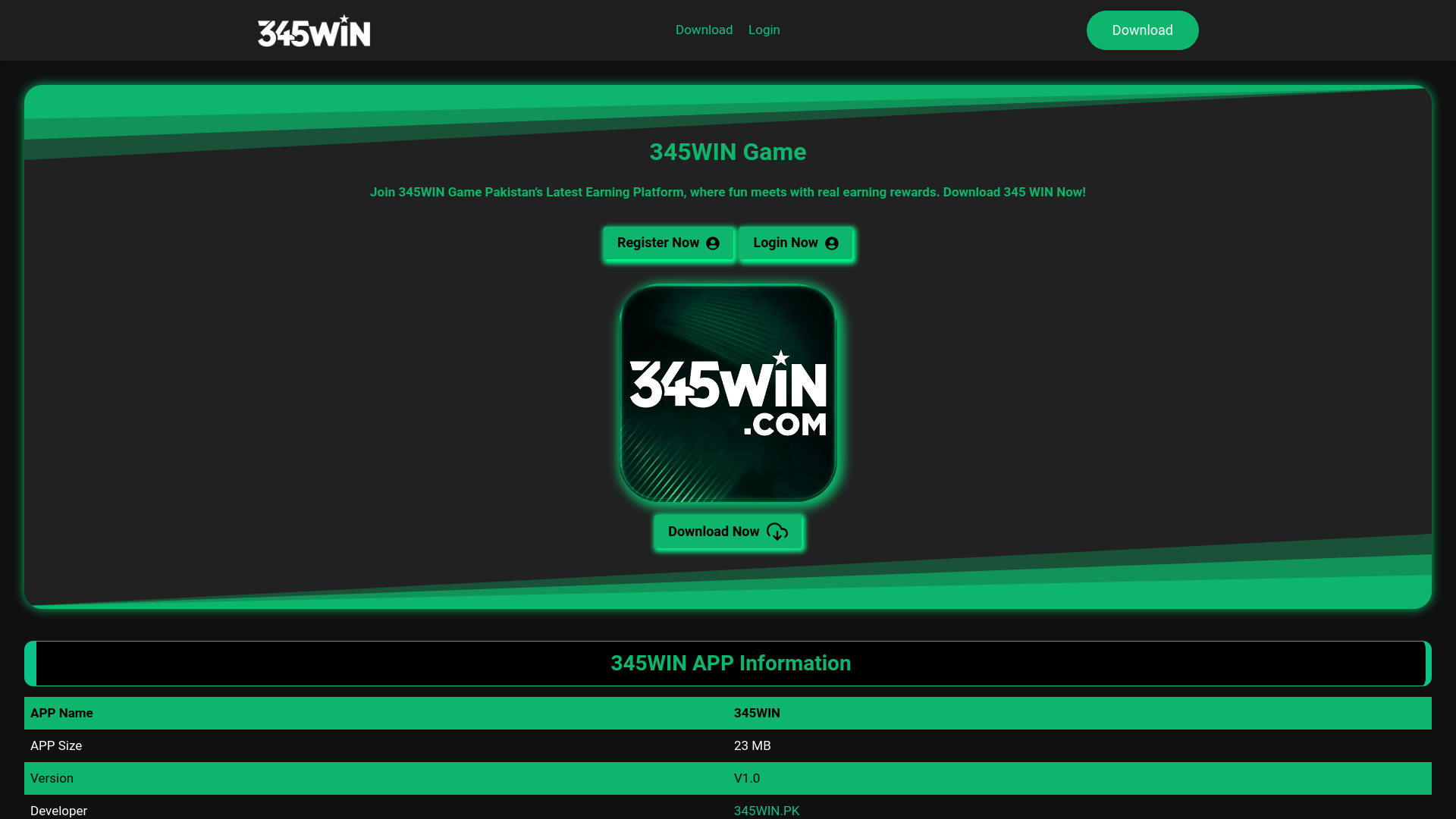 website screenshot of https://betaagame.pk