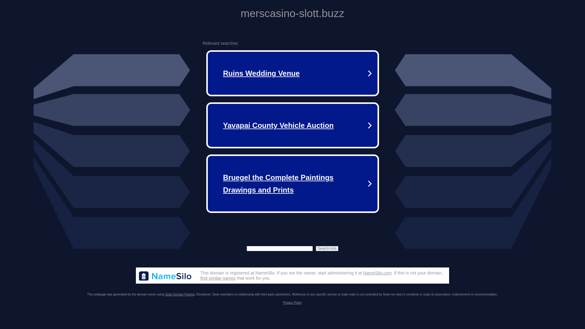 website screenshot of https://merscasino-slott.buzz/