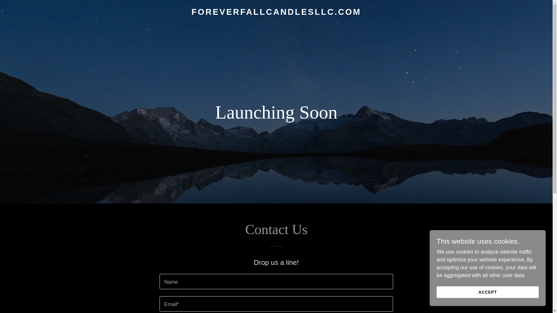 website screenshot of https://foreverfallcandlesllc.com/