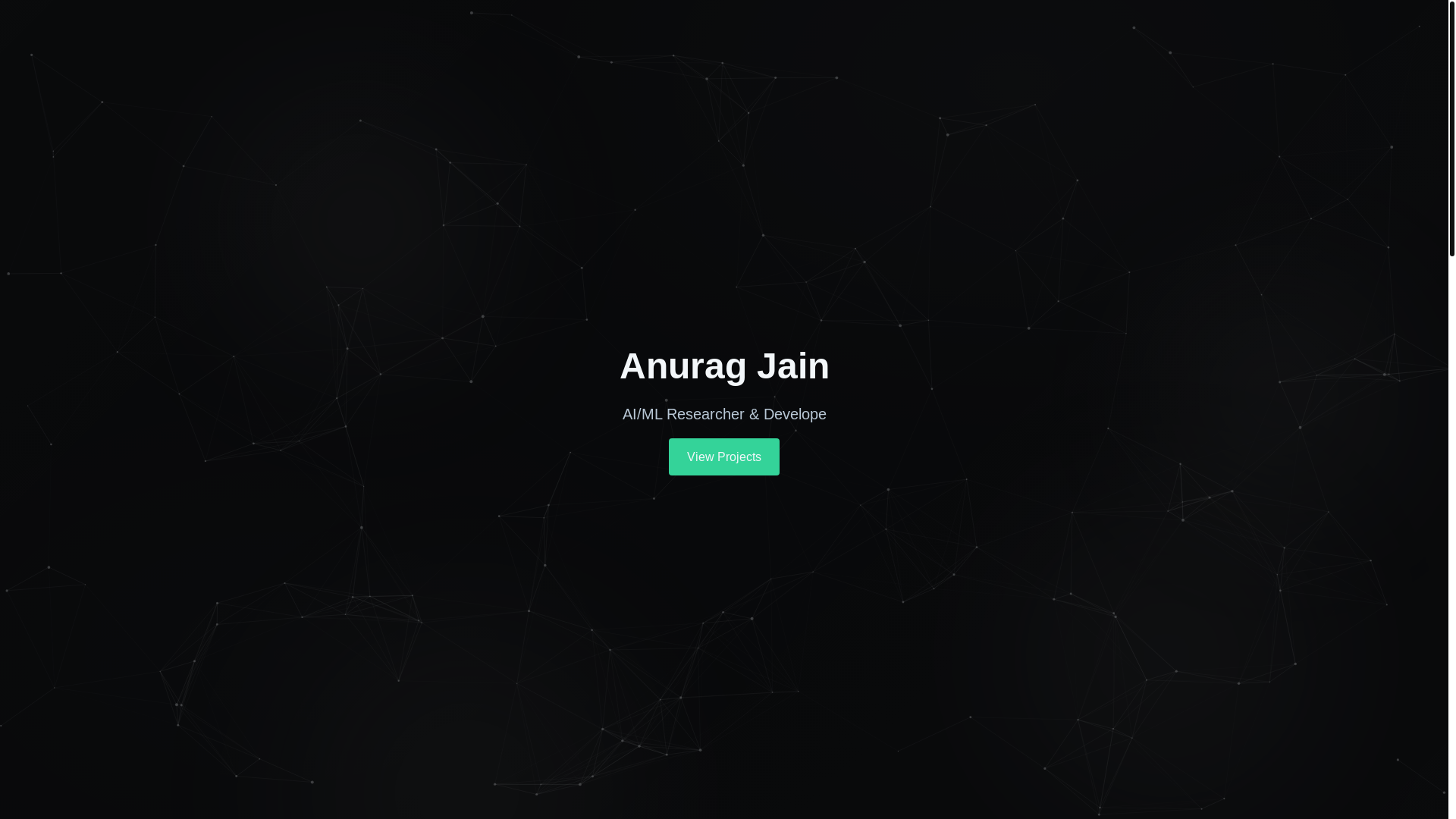 website screenshot of https://jainanurag.me/