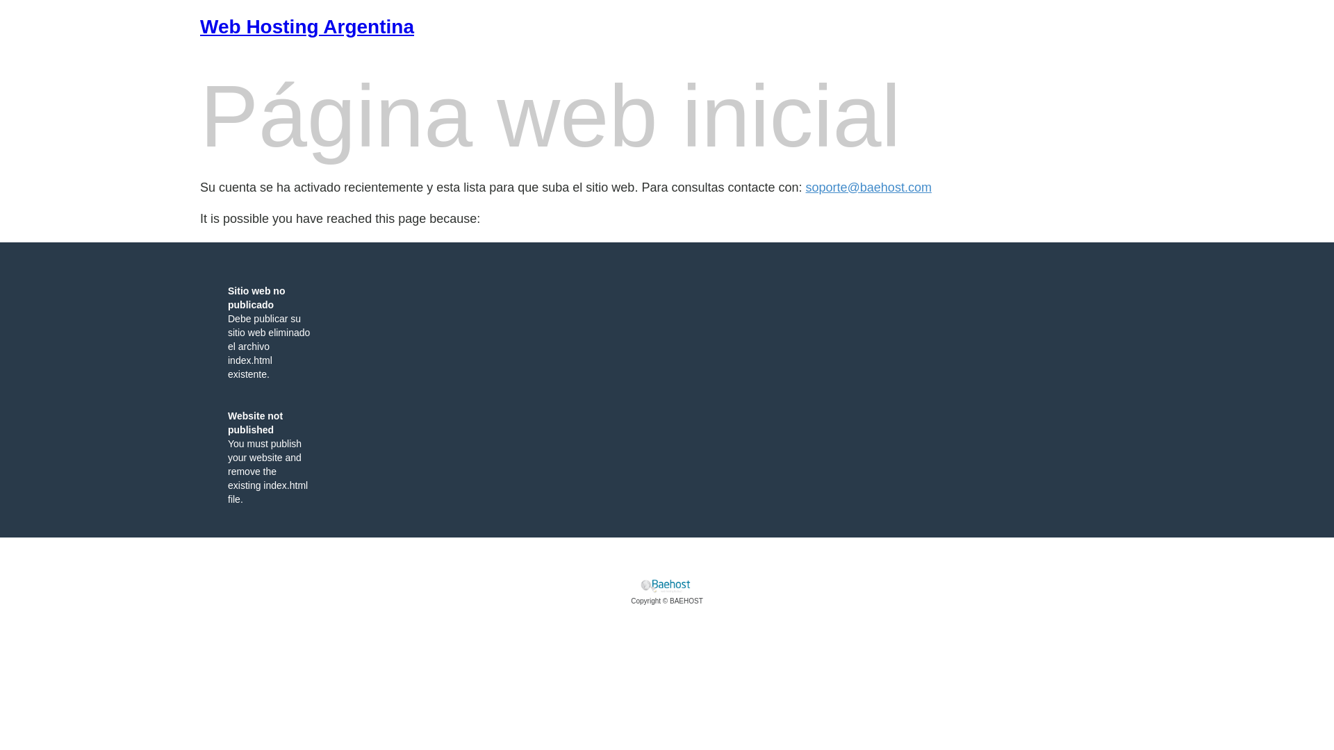 website screenshot of https://buenosairesdirect.com.ar/