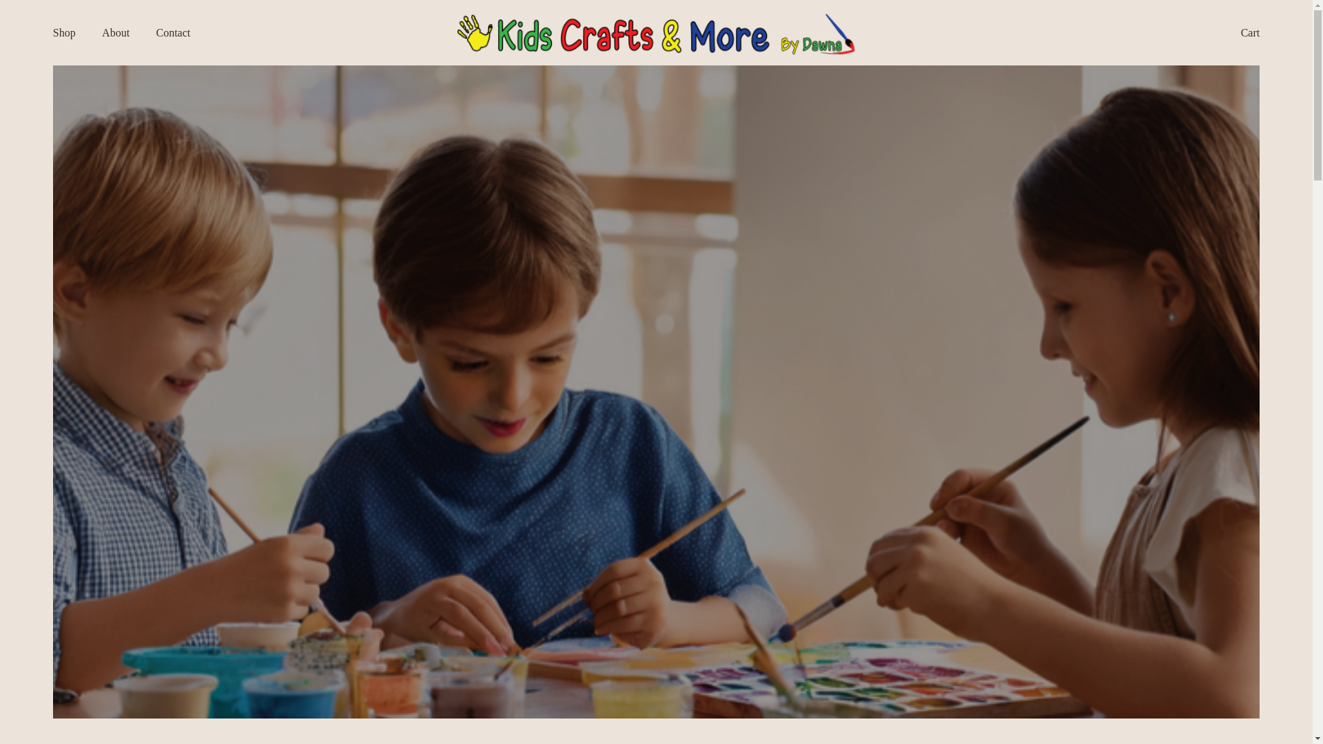 website screenshot of https://kidscraftsbydawna.com/