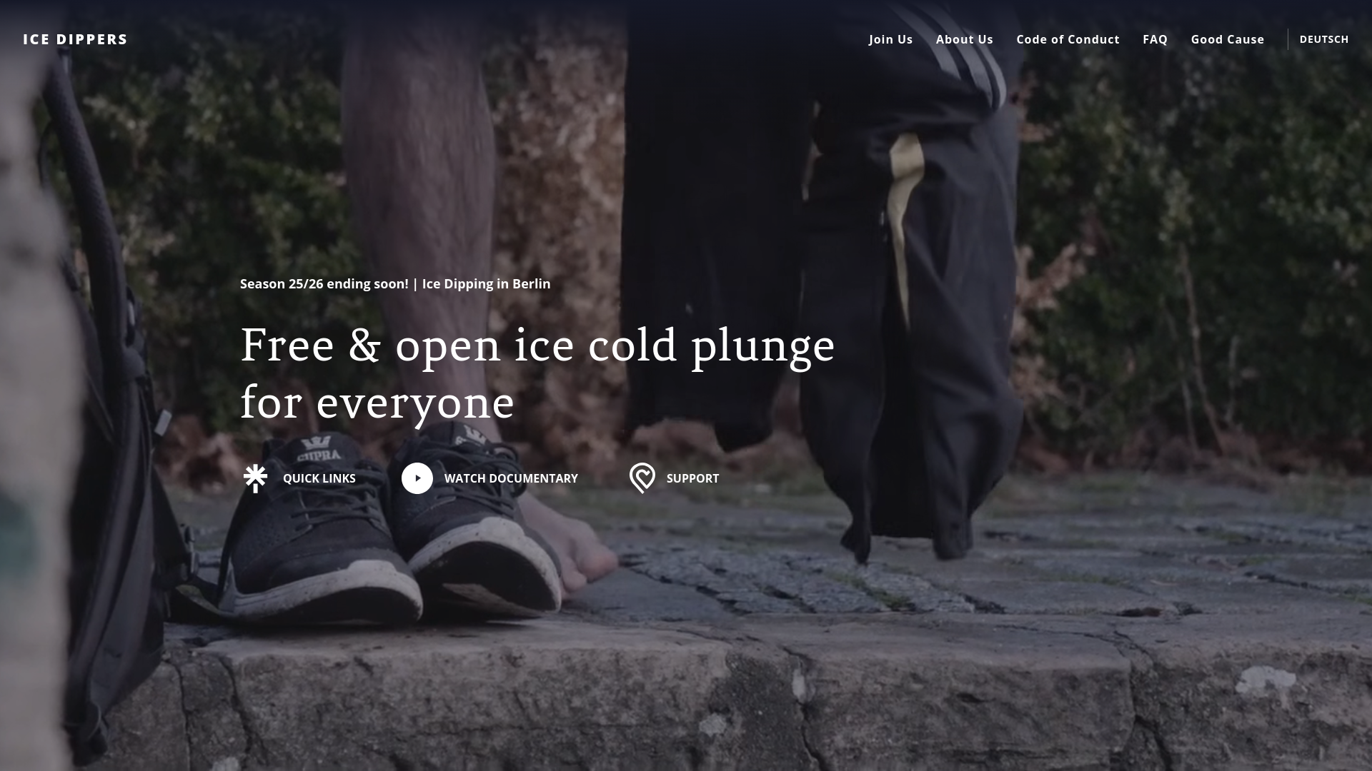 website screenshot of https://icedippers.pages.dev/