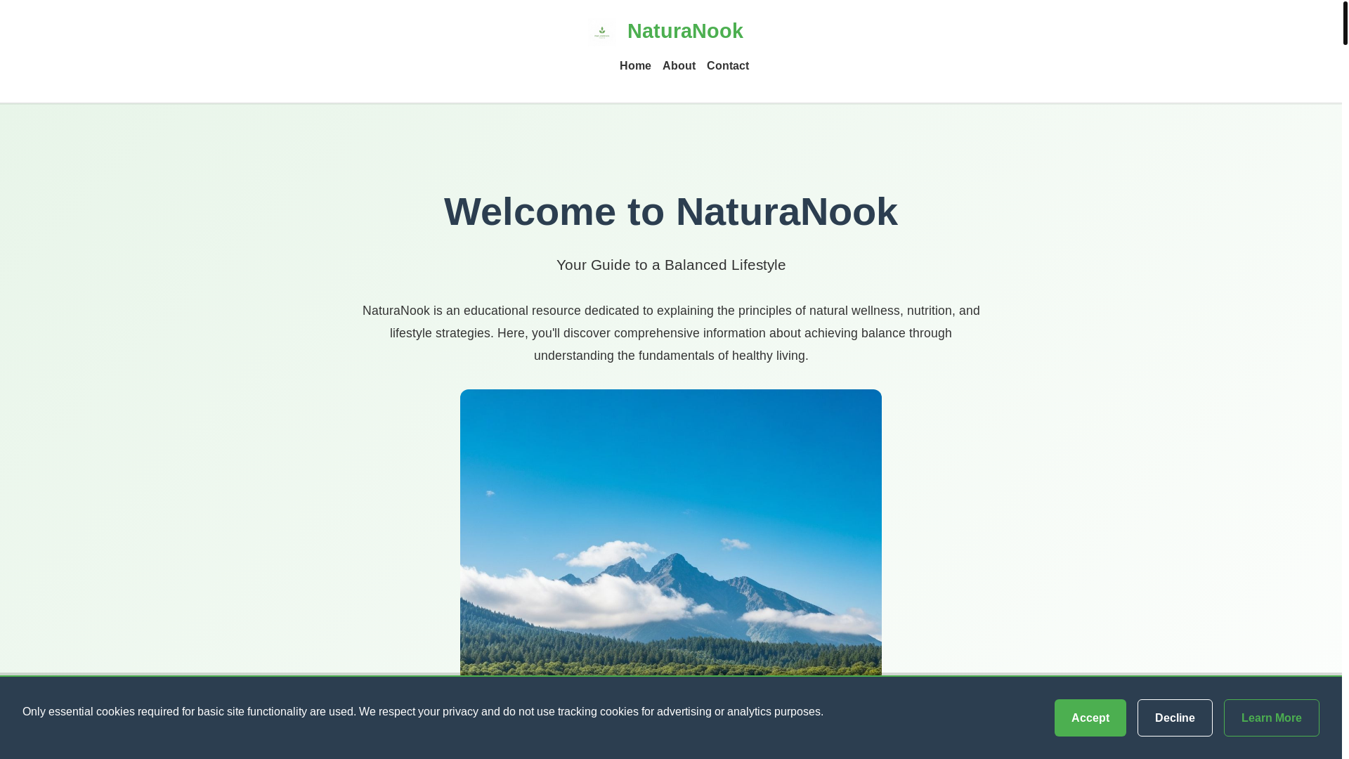 website screenshot of https://naturanookql.info/