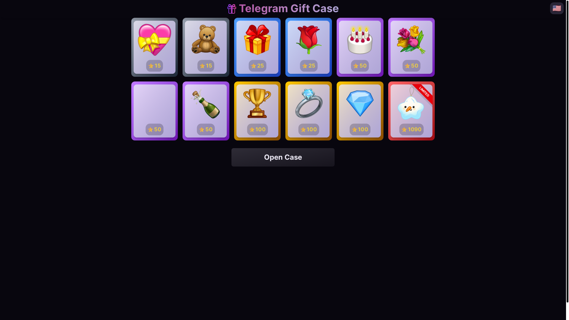 website screenshot of https://giftbotclient.pages.dev/