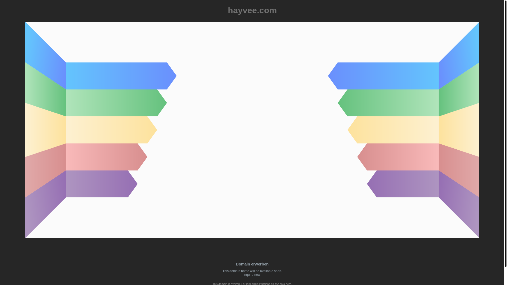 website screenshot of https://hayvee.com/