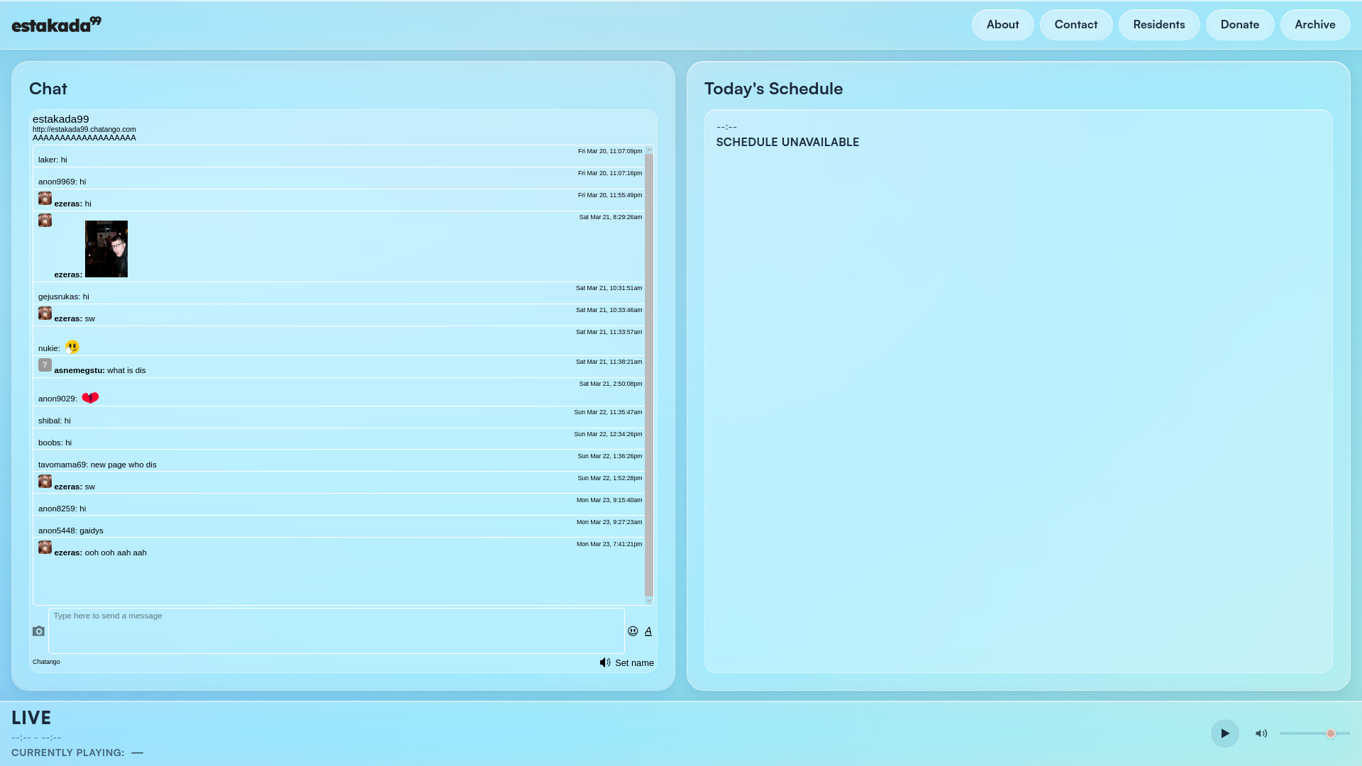 website screenshot of https://estakada99.pages.dev/