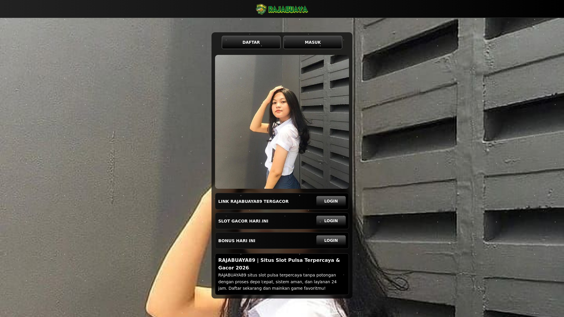 website screenshot of https://dasarseolammer.pages.dev/