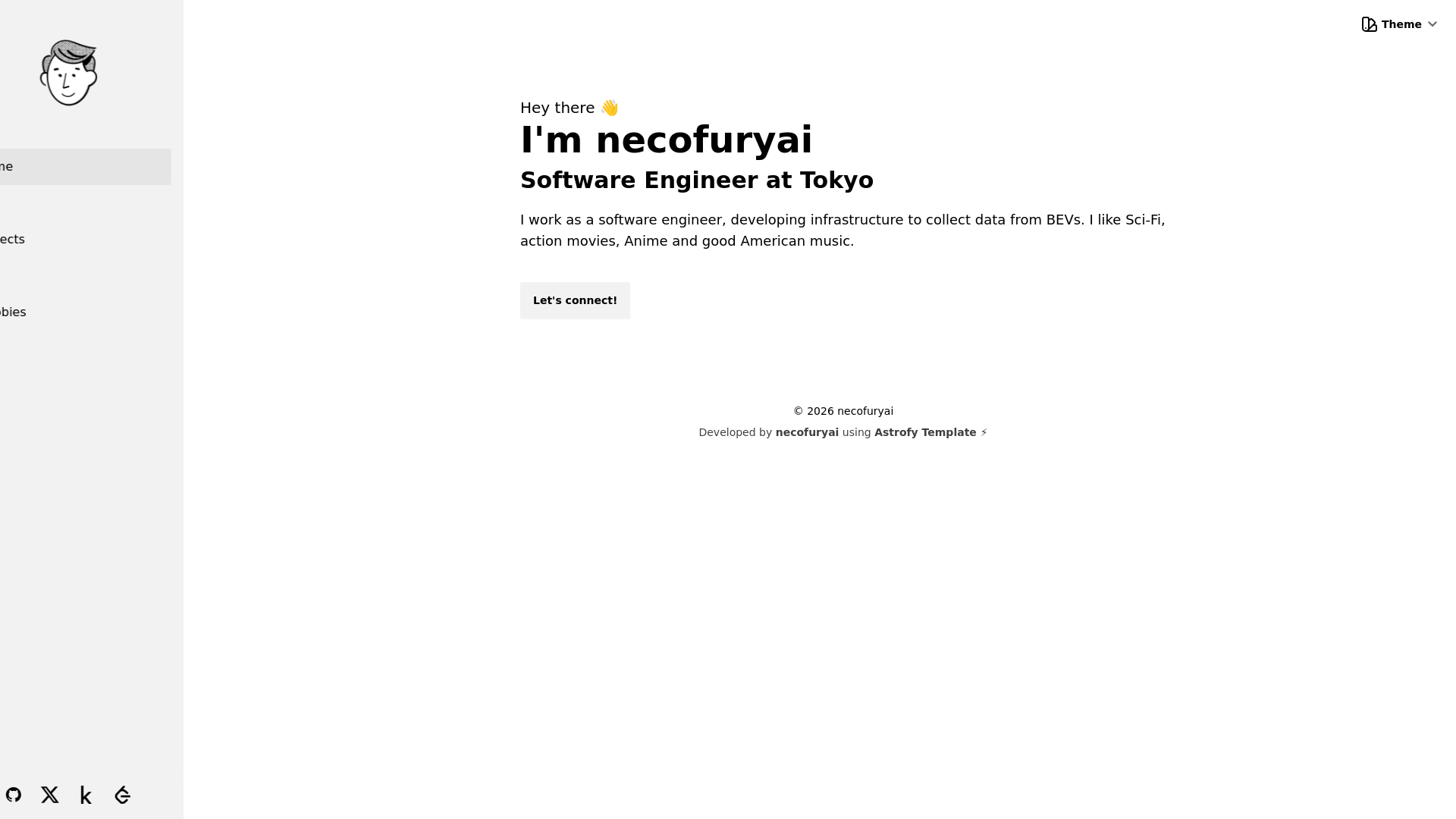 website screenshot of https://necofuryai-personal-website.pages.dev/