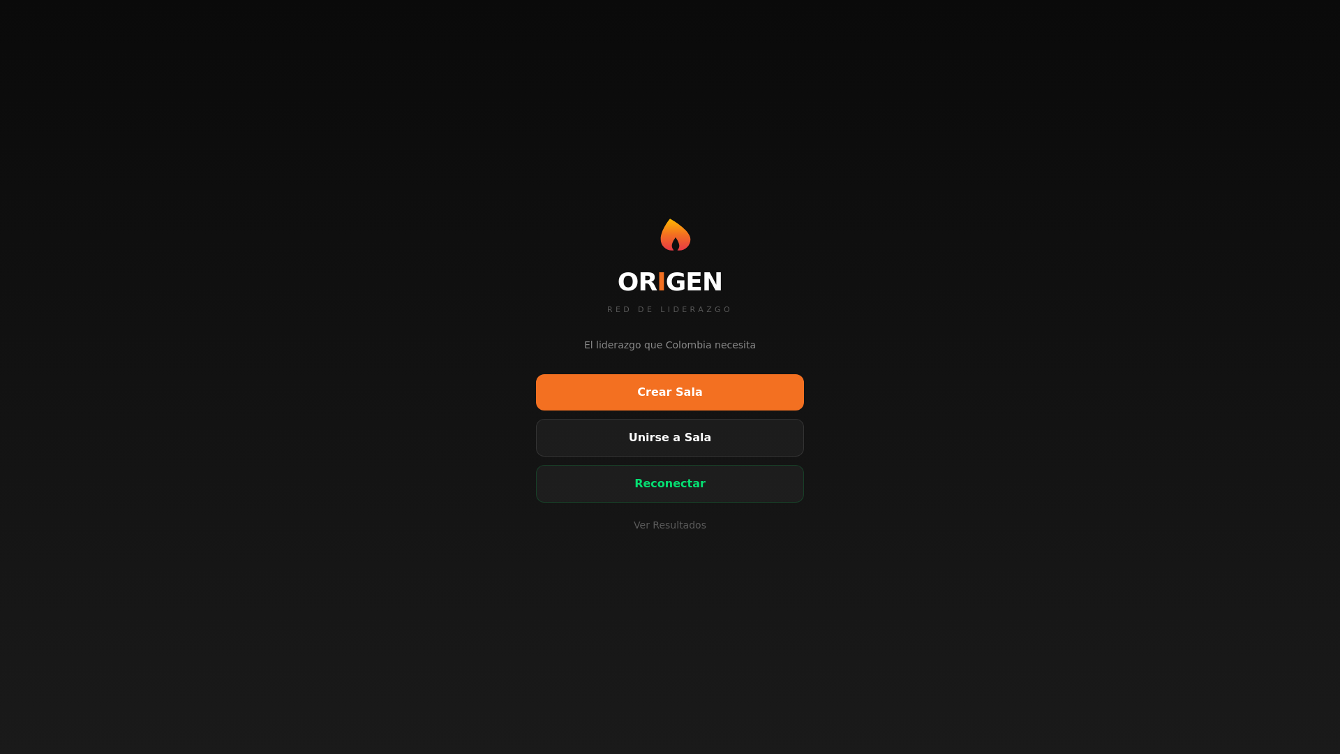 website screenshot of https://liderazgoquecololombianecesita.co/