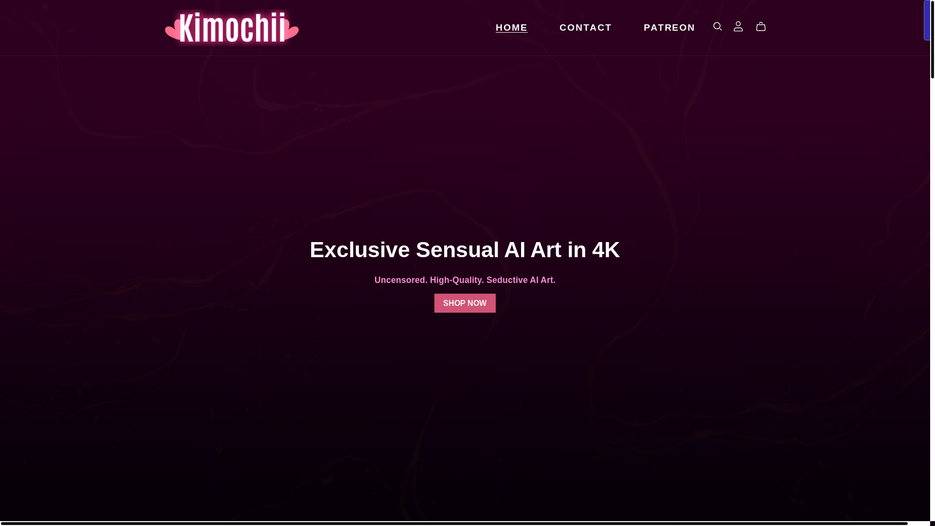 website screenshot of https://artkimochii.com/