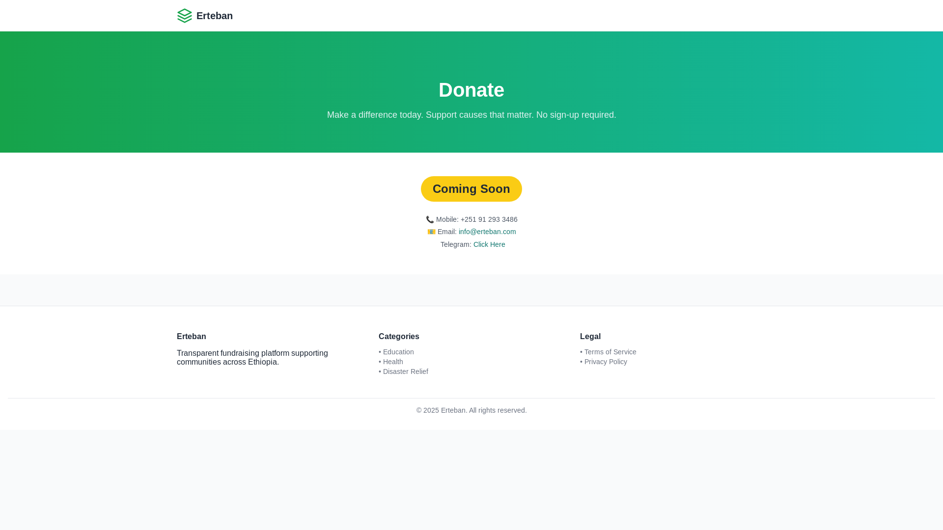 website screenshot of https://erteban.com/