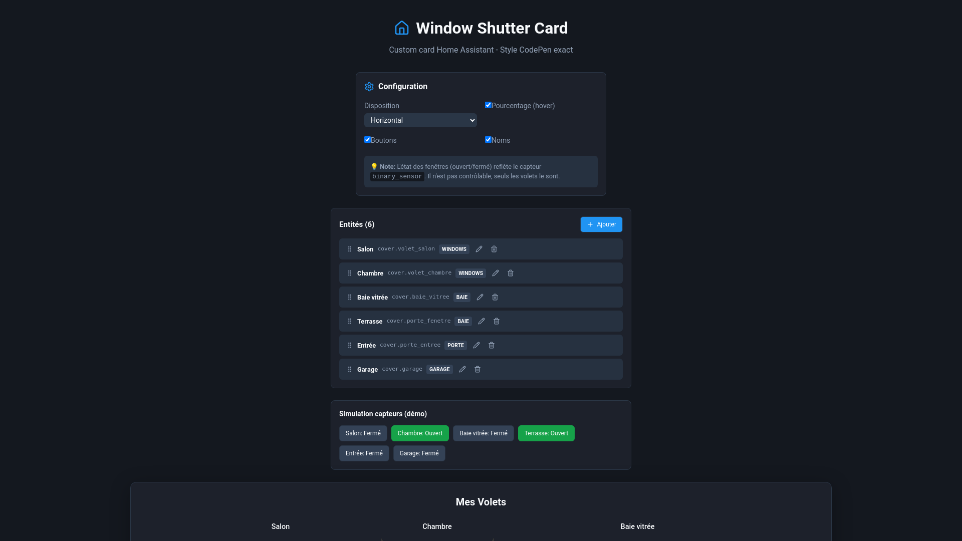 website screenshot of https://window-shutter-control.pages.dev/
