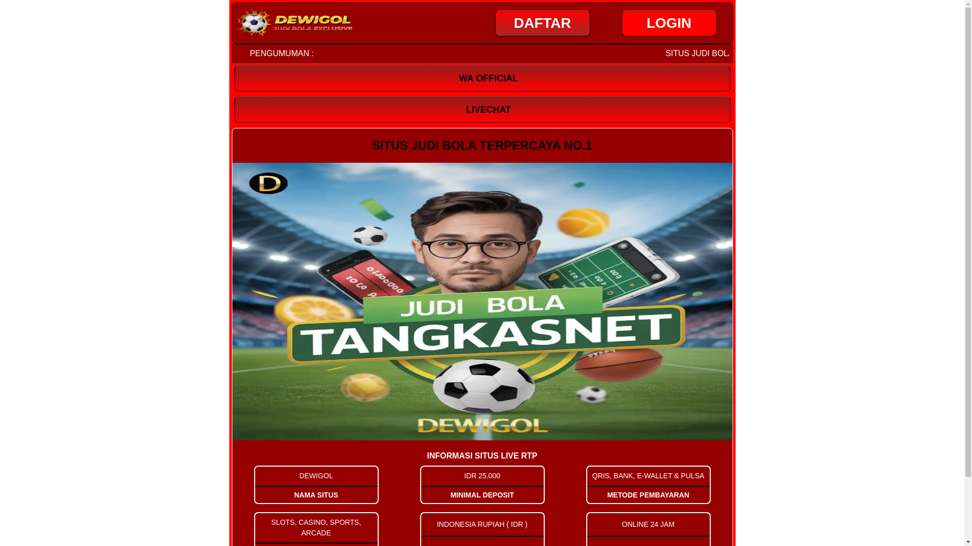website screenshot of https://dewigol-jaya.pages.dev/