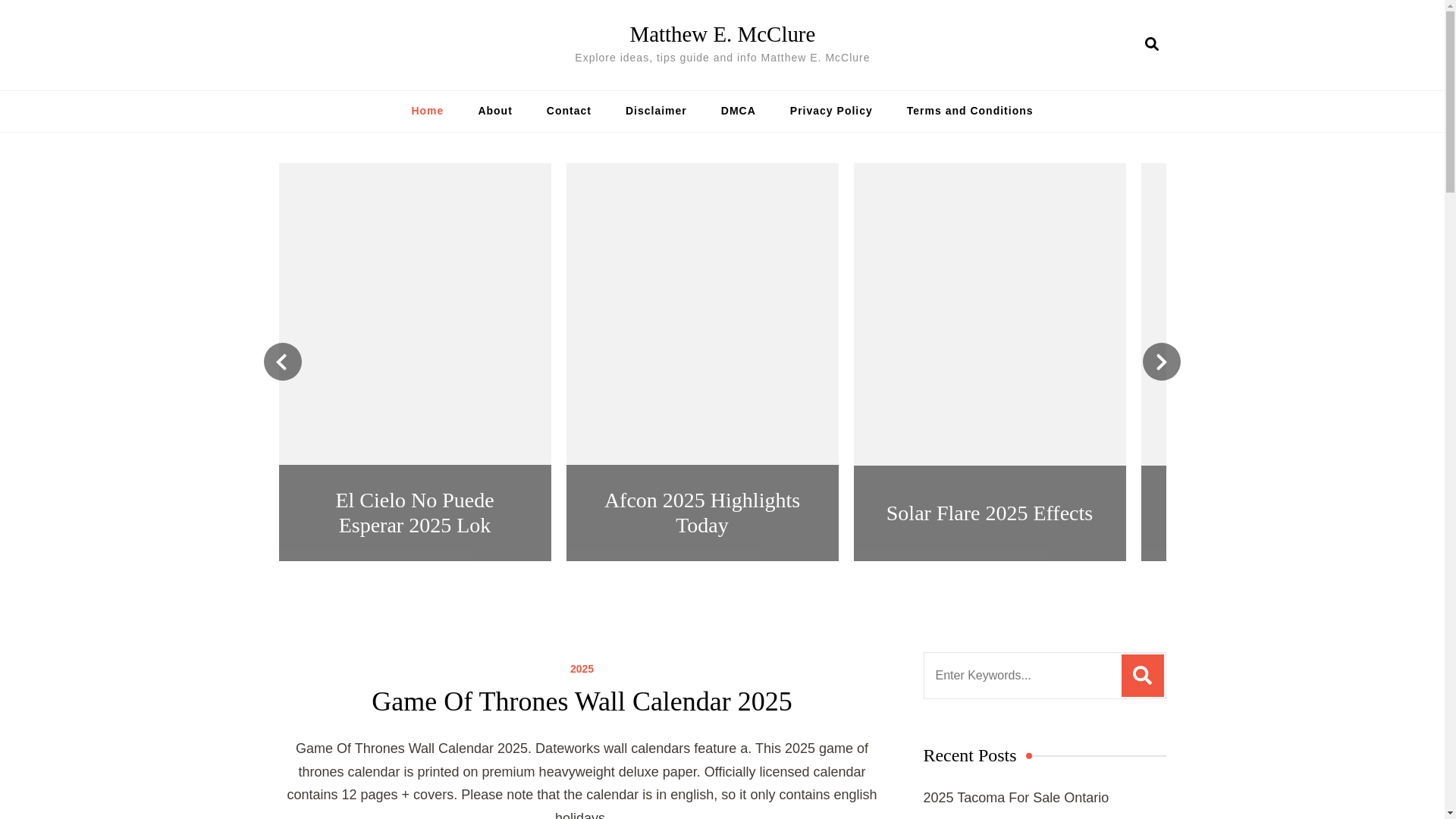 website screenshot of https://matthewemcclure.pages.dev/