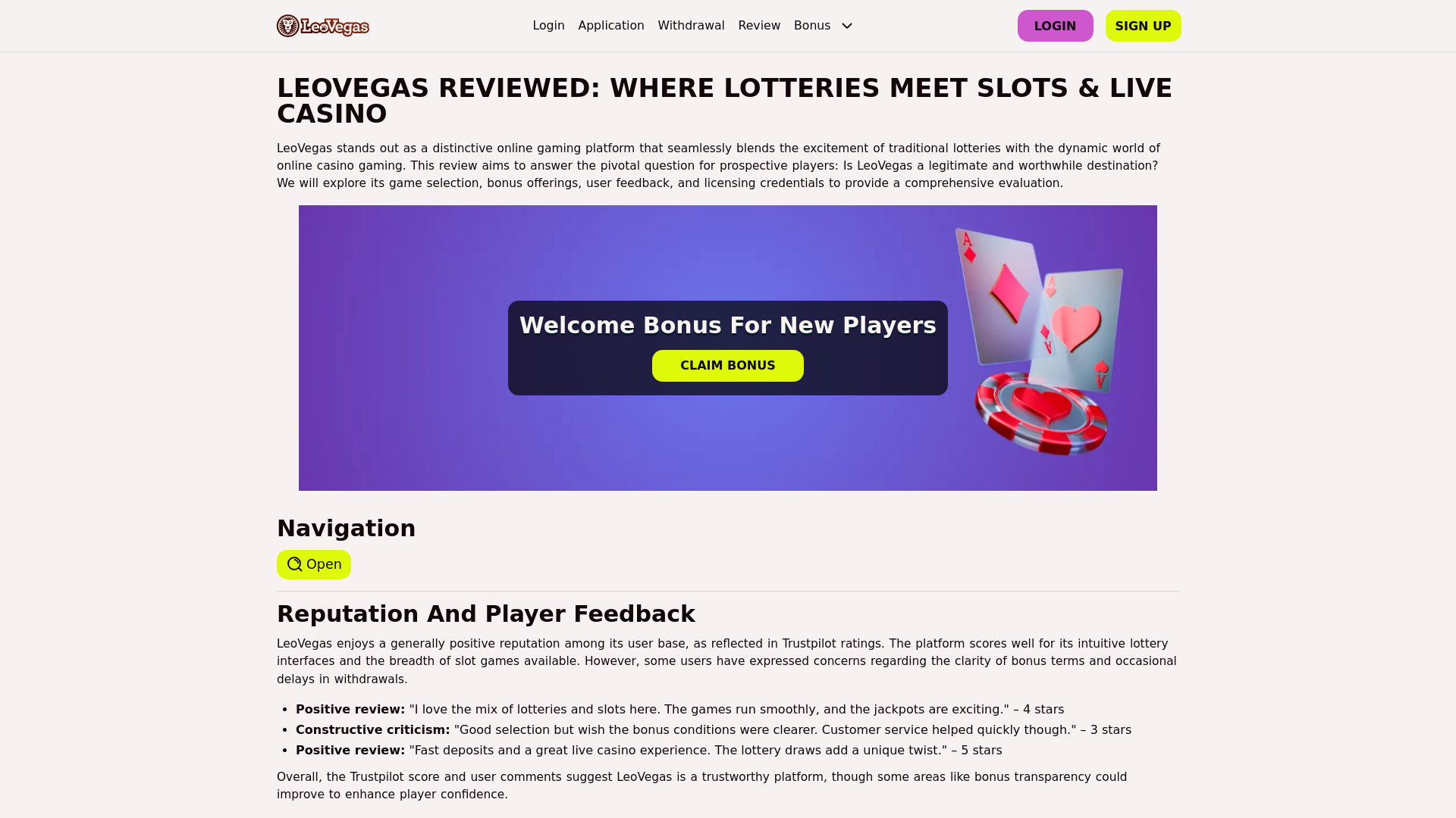 website screenshot of https://leovegaslogin-vip.pages.dev/