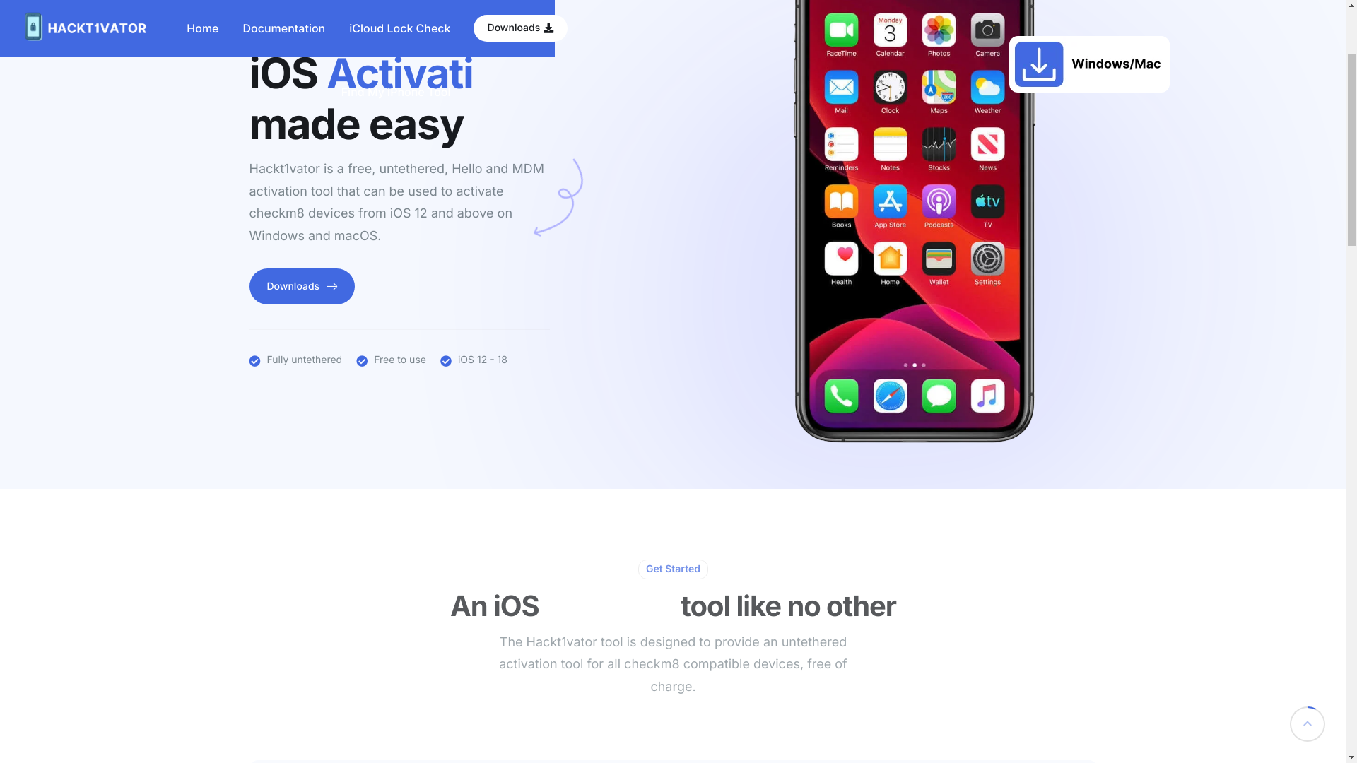 website screenshot of https://hackt1vator.com/
