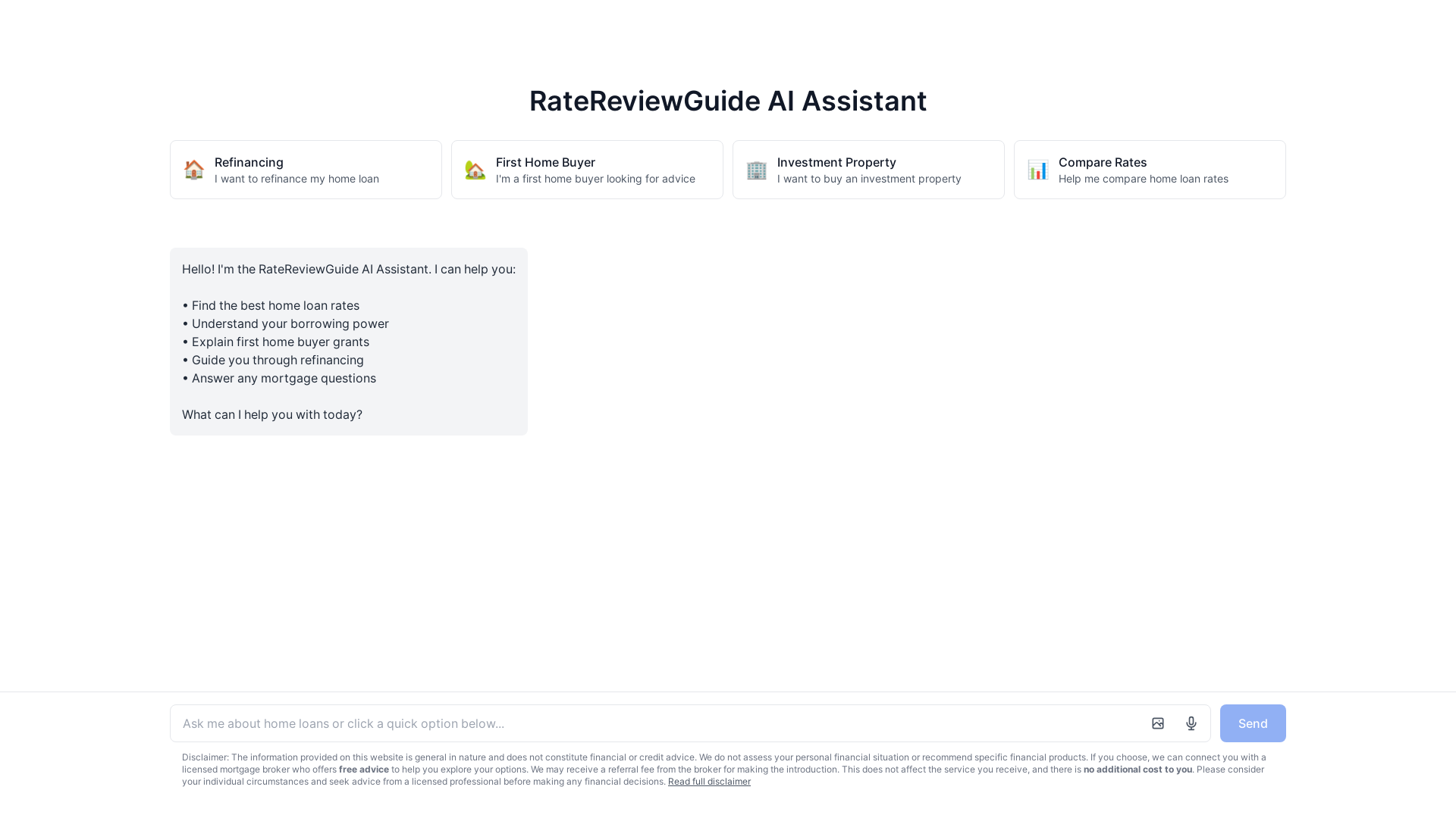 website screenshot of https://ratereviewguide.com.au/