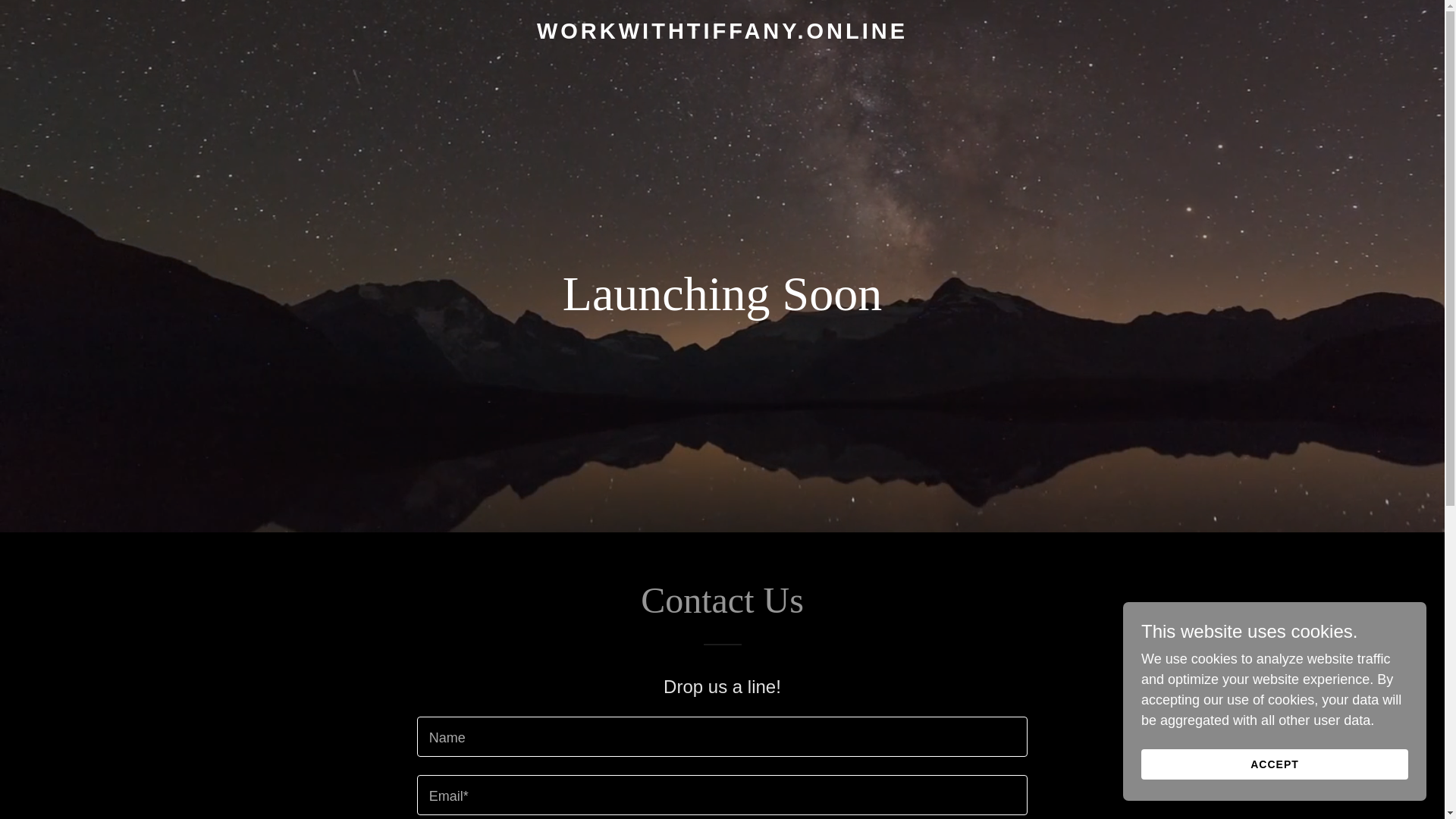 website screenshot of https://workwithtiffany.online/