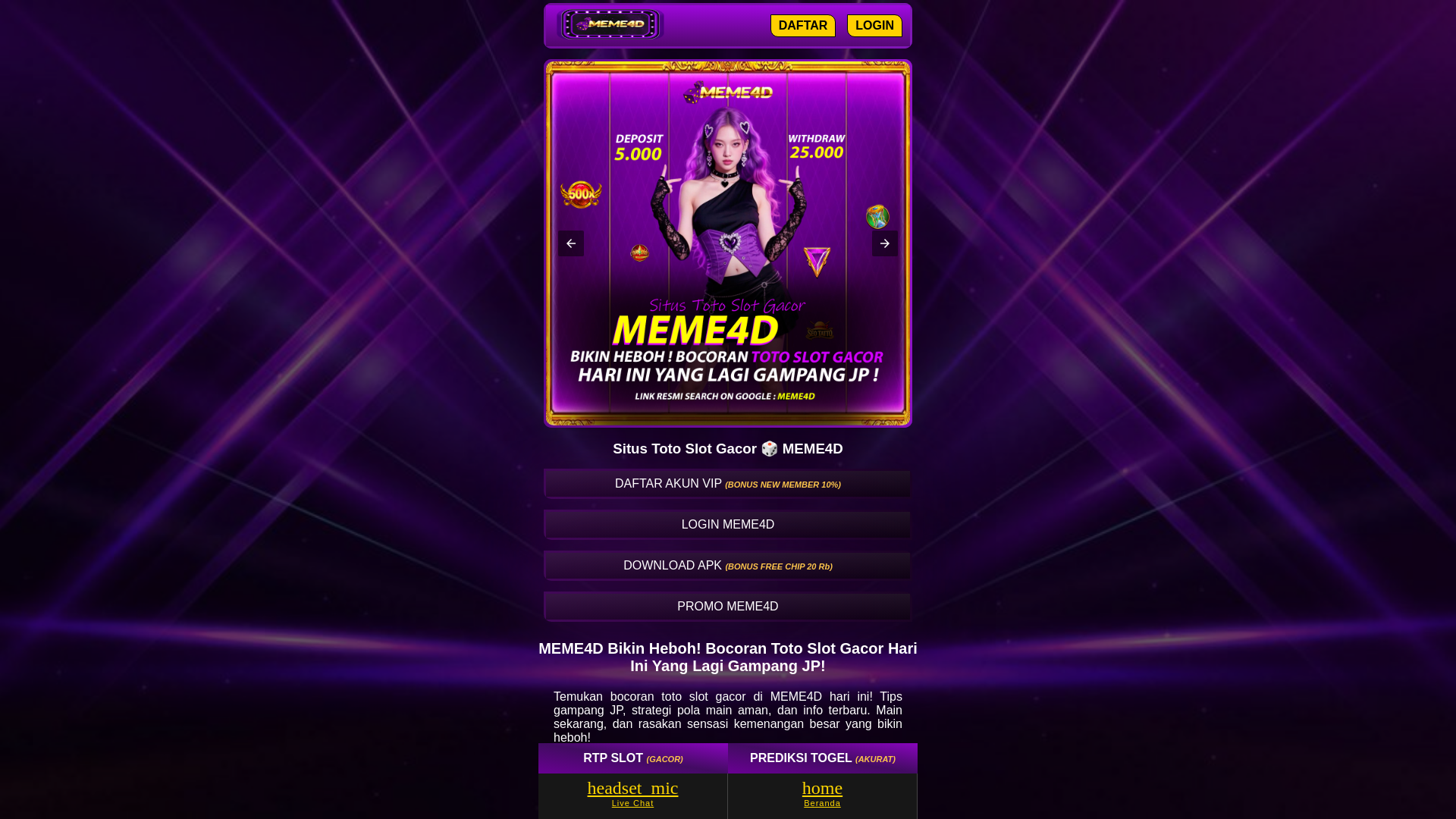 website screenshot of https://buang-di-dalam-atau-buang-di-pusat.pages.dev/