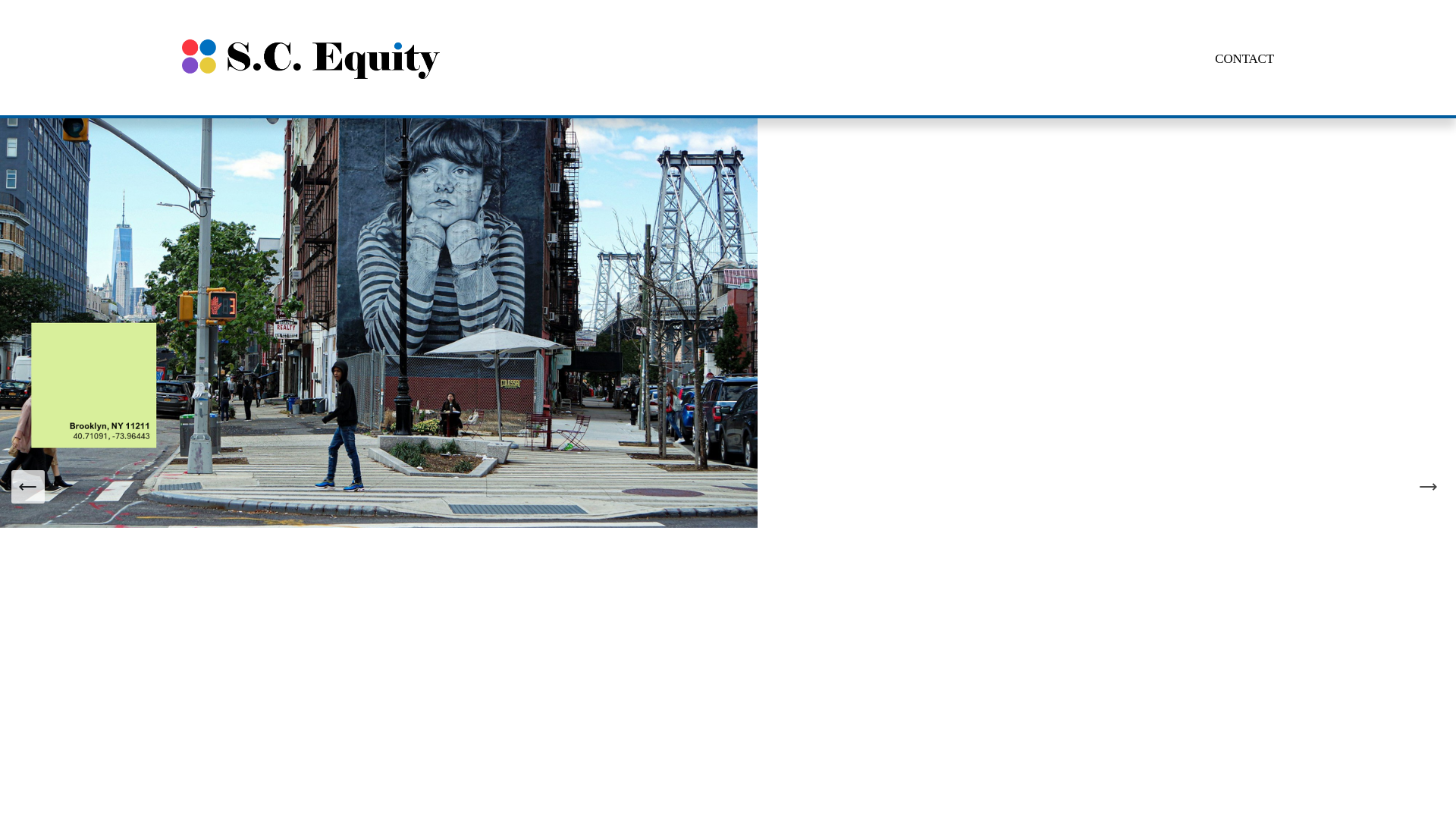 website screenshot of https://scequity.org/