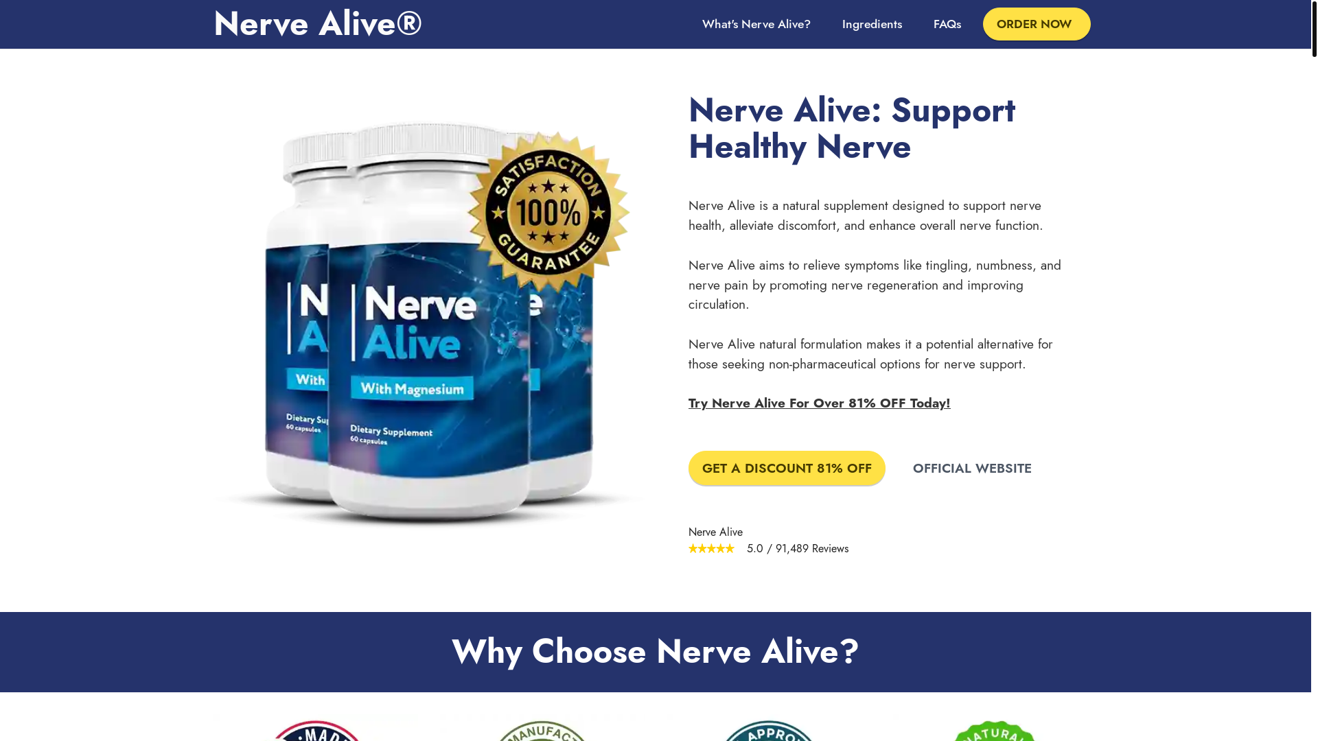 website screenshot of https://en-en--nervealive.com/