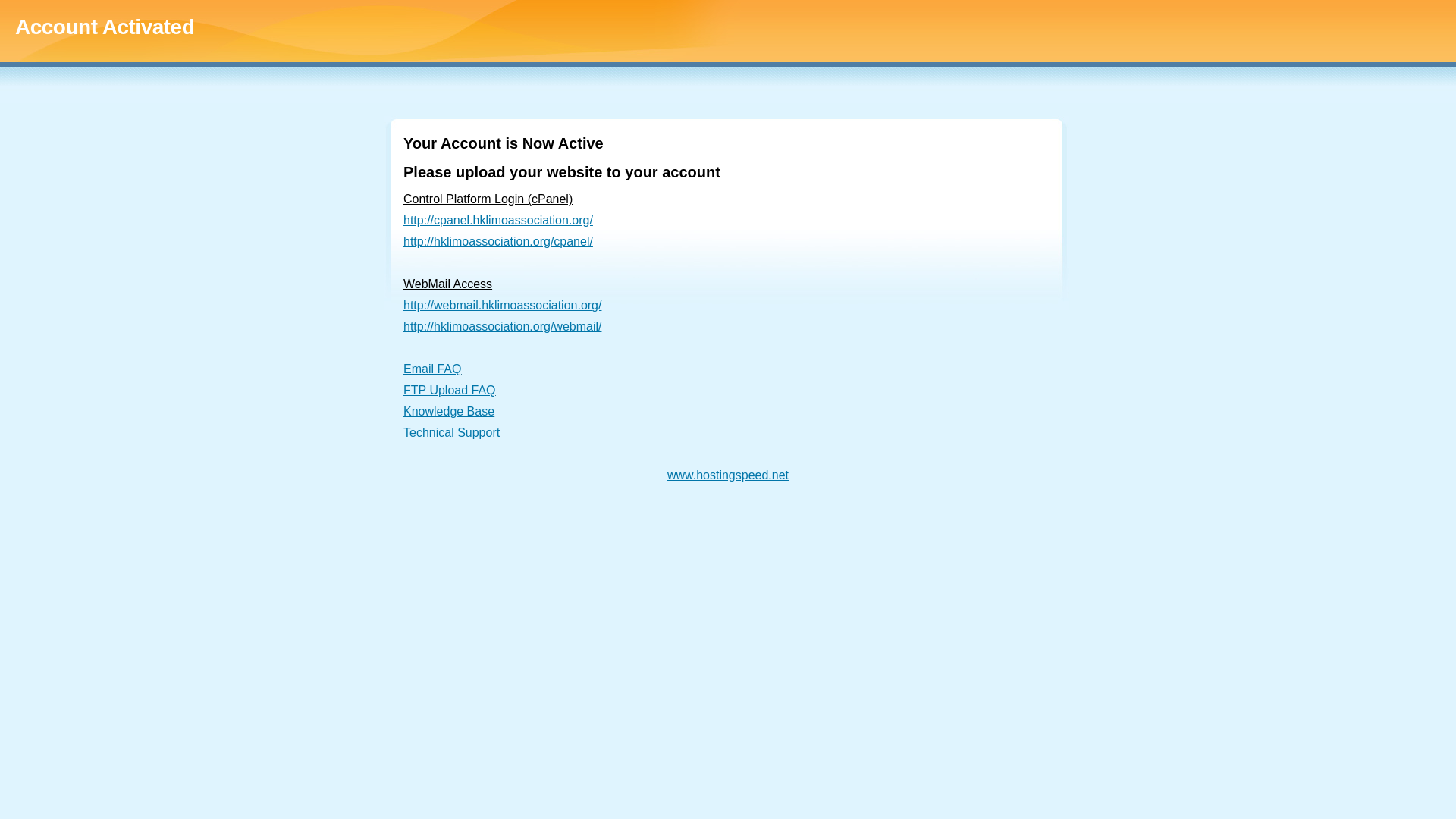 website screenshot of https://hklimoassociation.org/