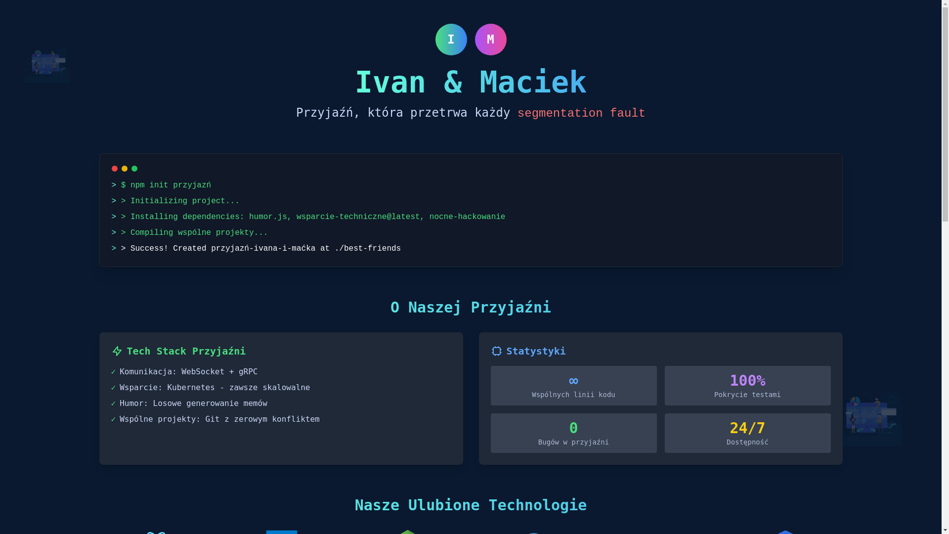 website screenshot of https://backendfailsfrequently.pages.dev/