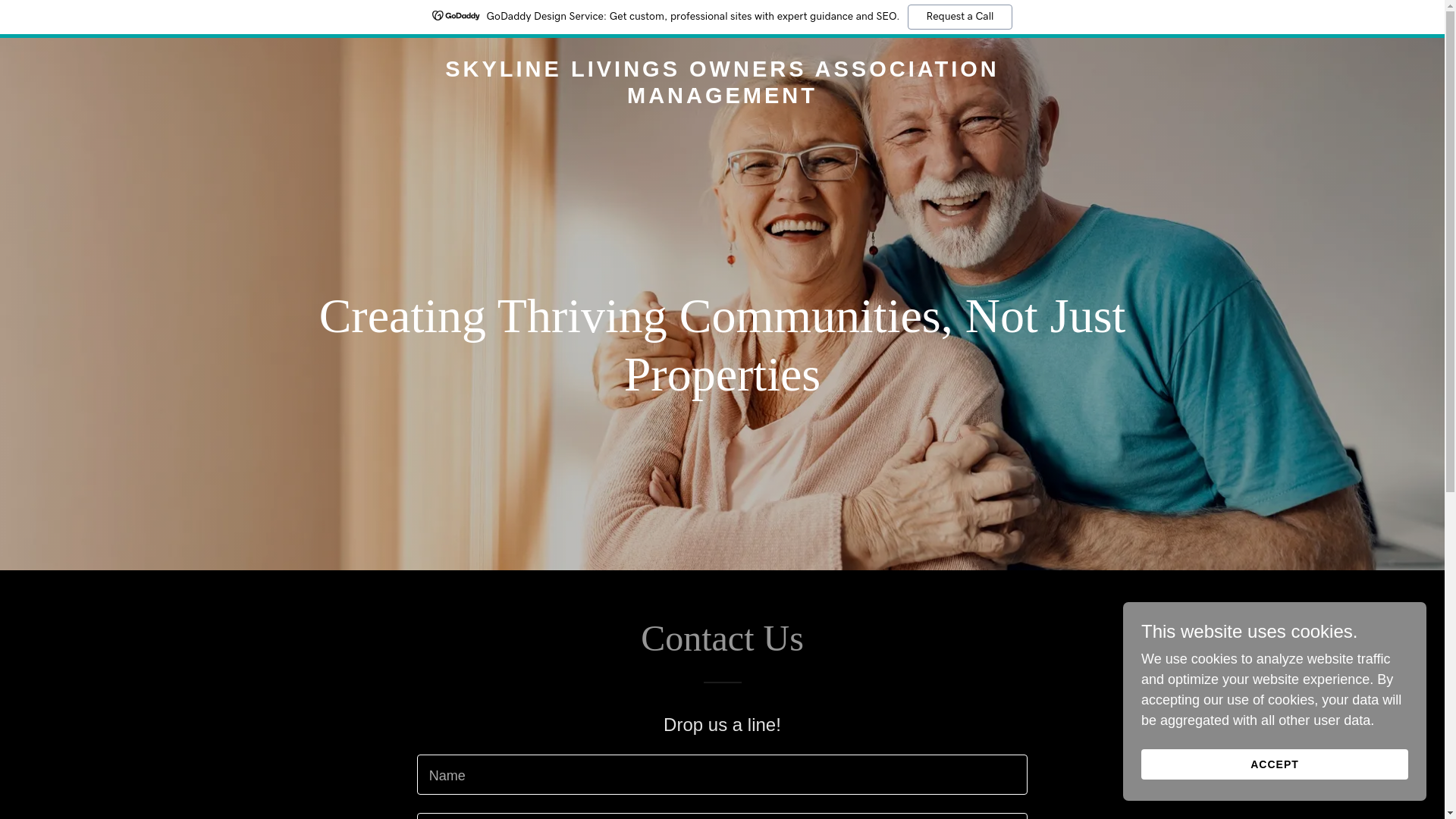 website screenshot of https://skyline-livings.com/
