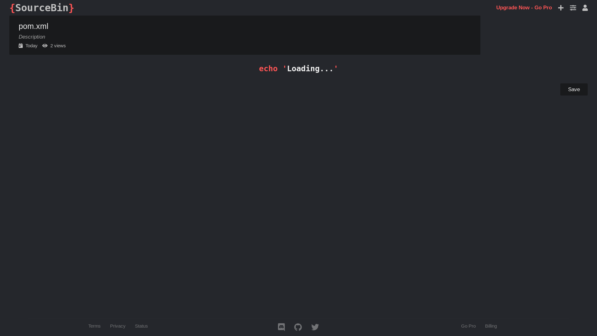 website screenshot of https://sourceb.in/xUG2ZBJnwX