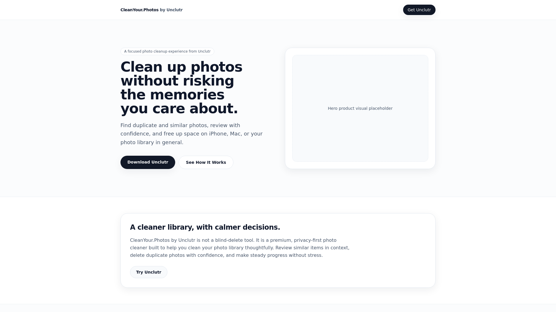 website screenshot of https://cleanyourphotos.pages.dev/