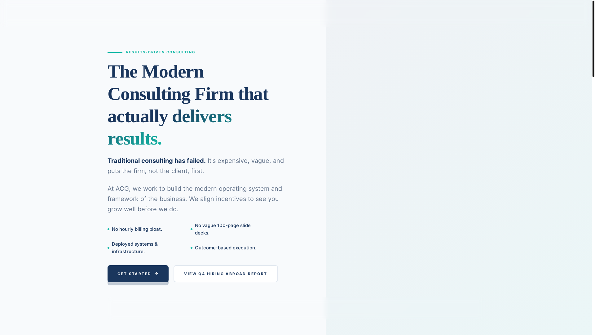 website screenshot of https://aryo-consulting-group.pages.dev/