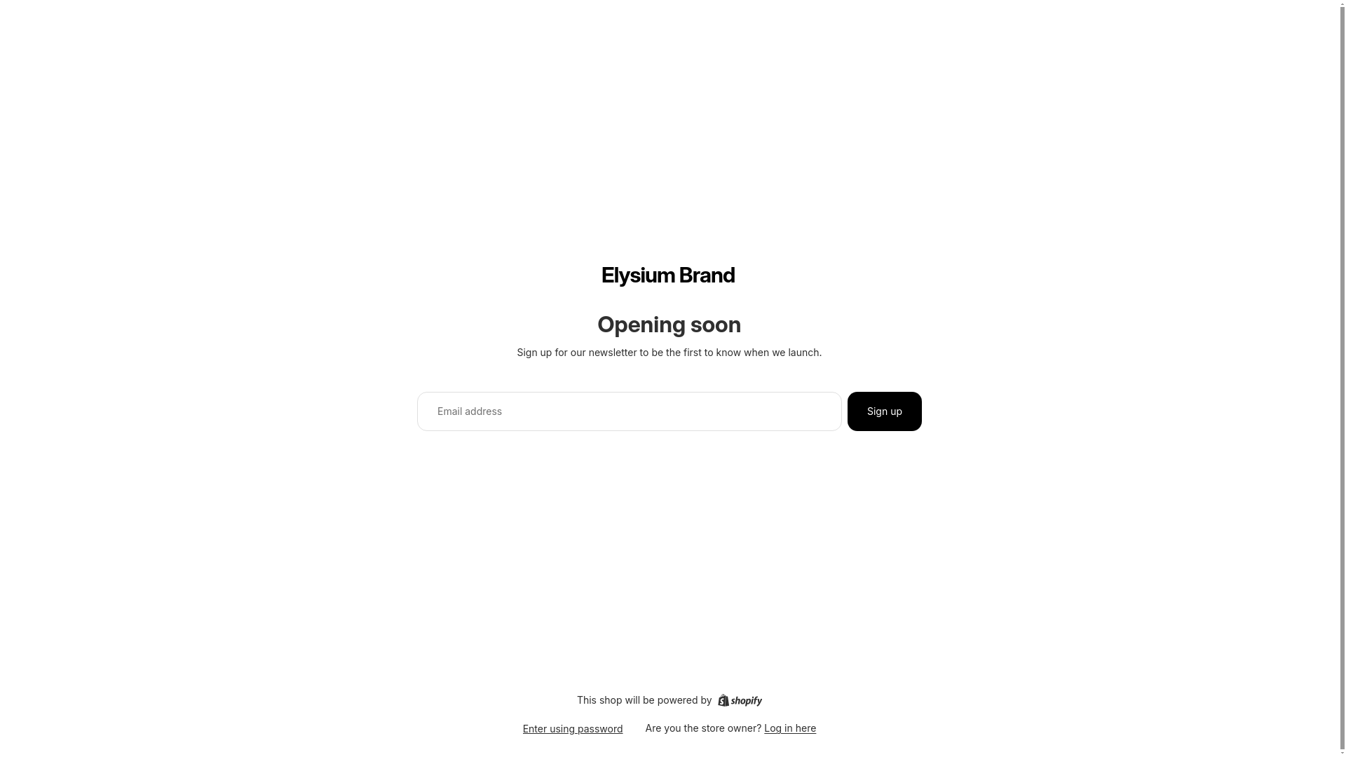 website screenshot of https://elysmbrand.com/