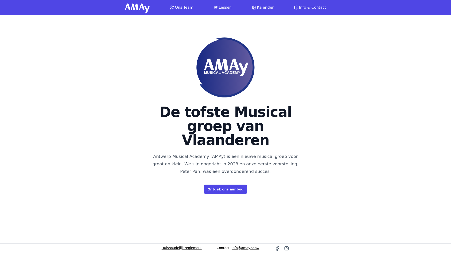 website screenshot of https://amay.pages.dev/