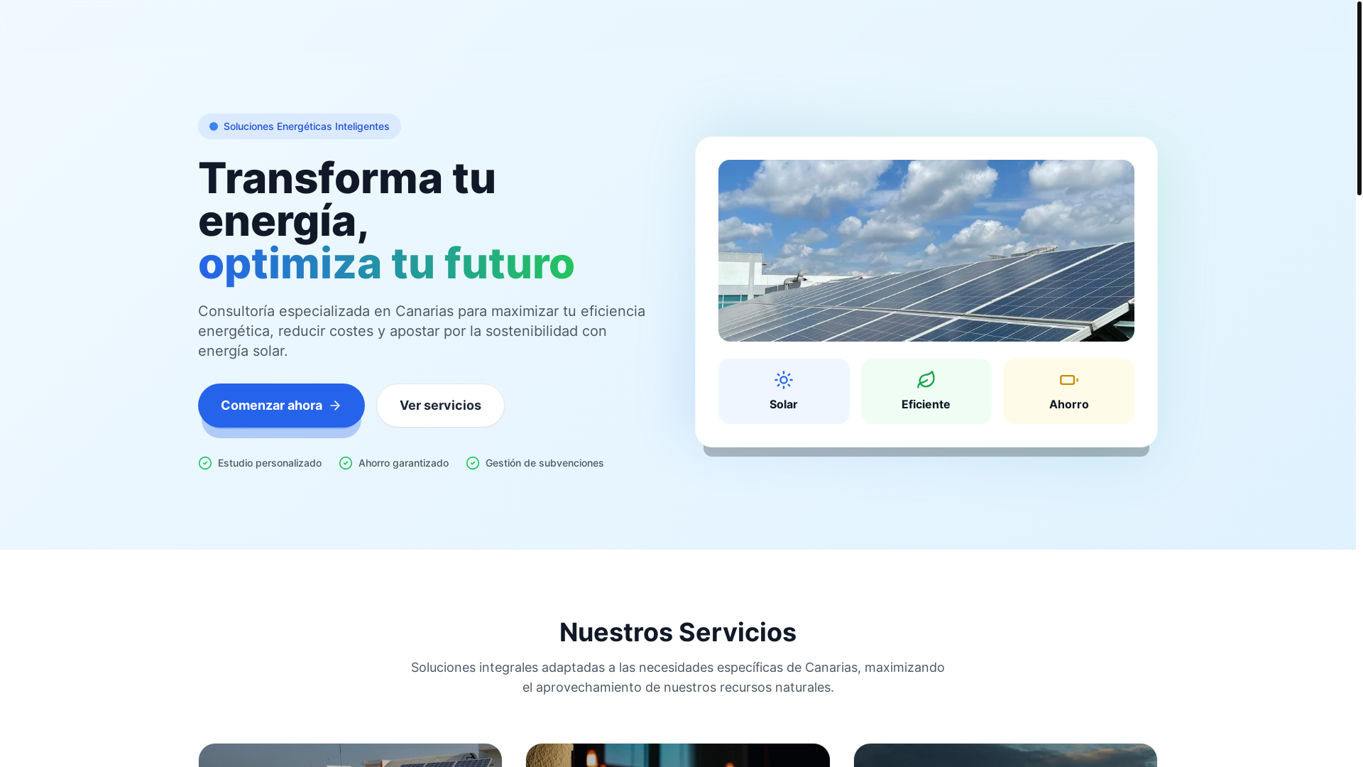 website screenshot of https://canaryislandconsulting.es/