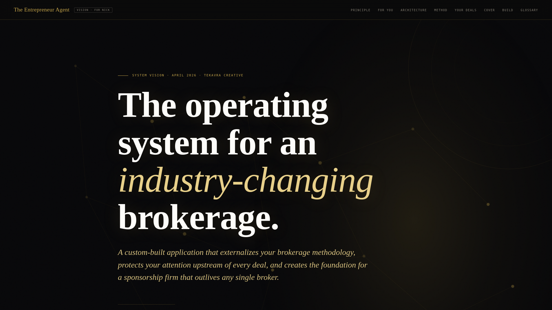 website screenshot of https://entrepreneur-agent-vision.pages.dev/