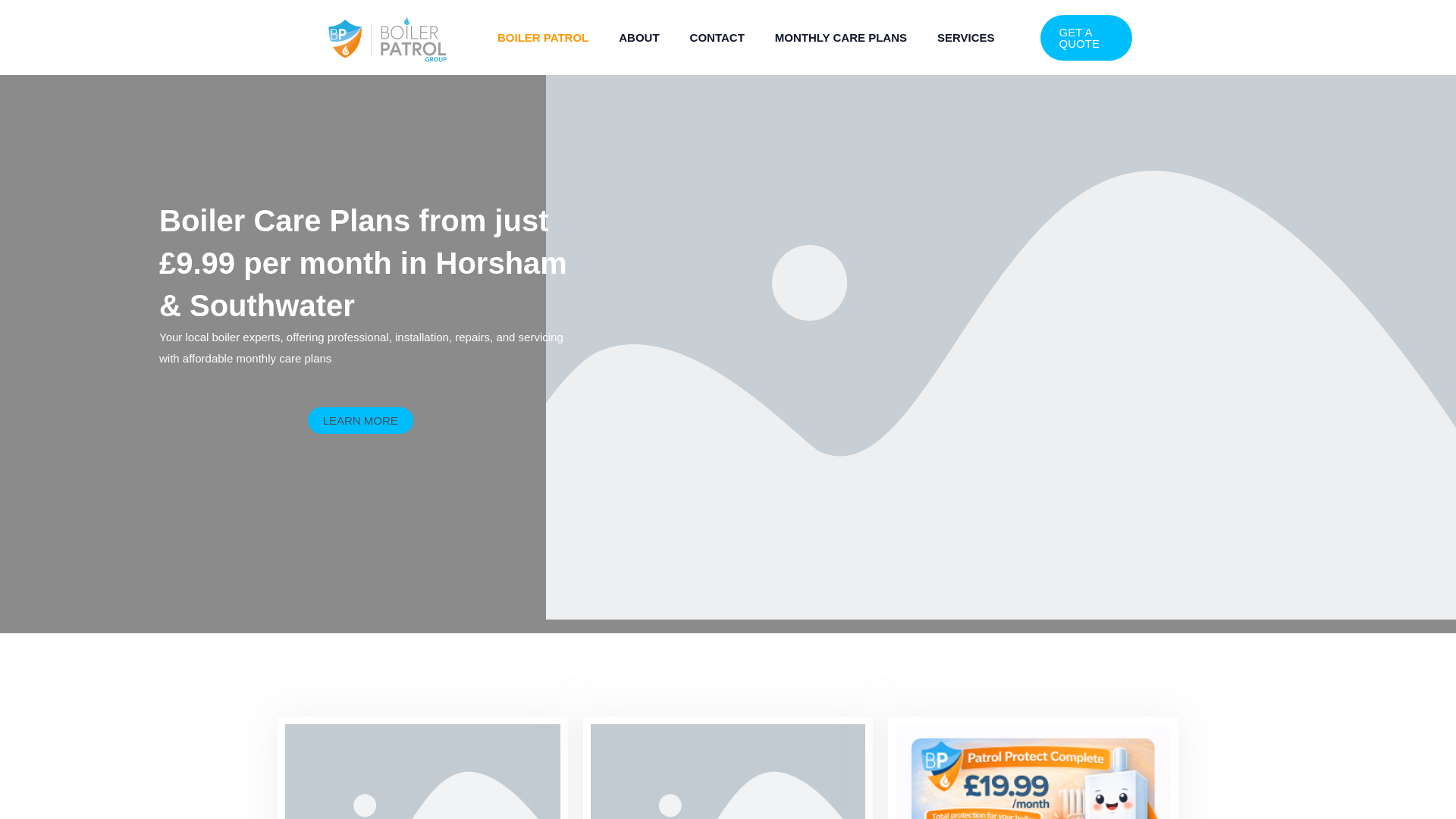 website screenshot of https://woodlandpawsouthwater.co.uk/