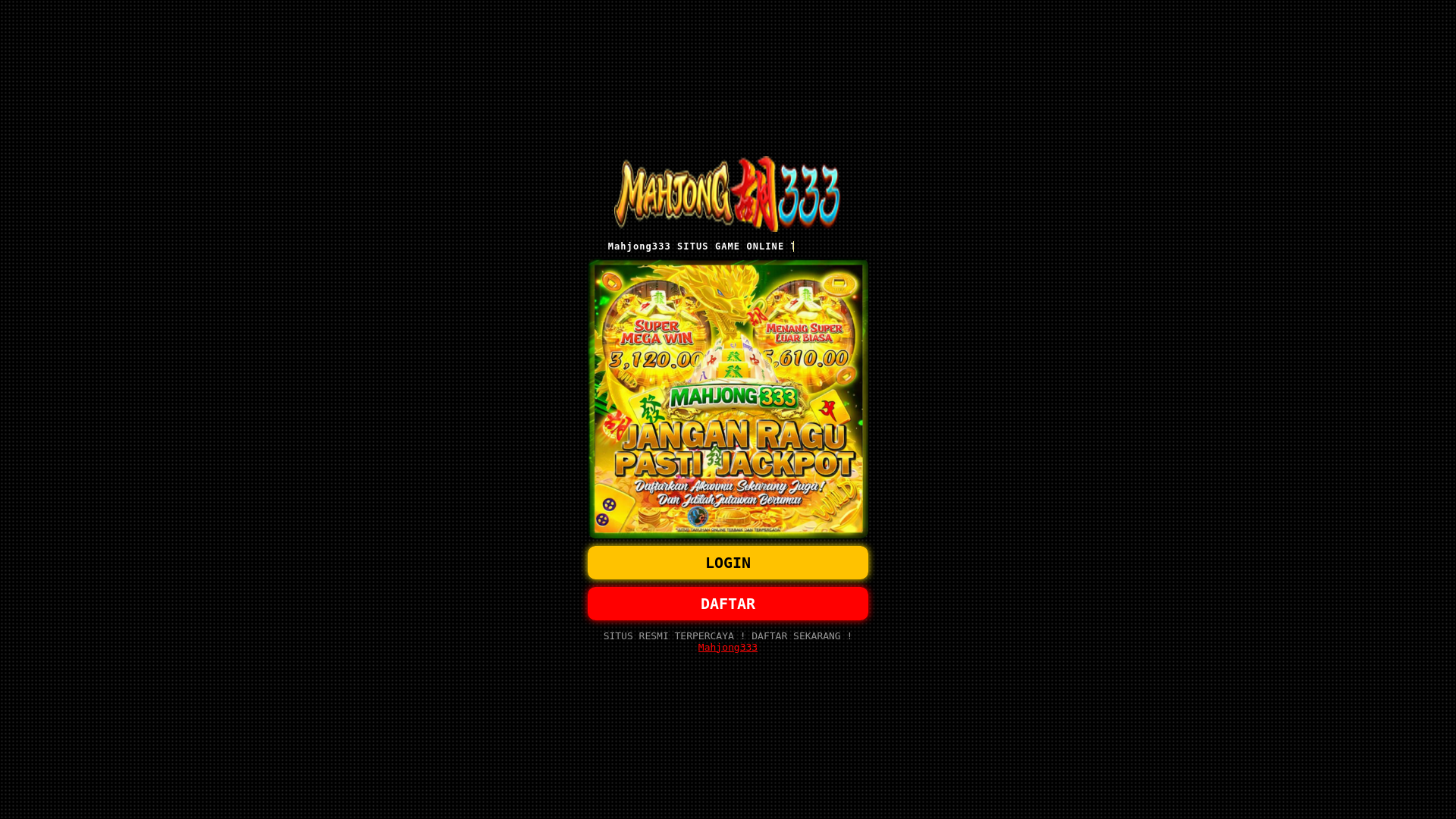 website screenshot of https://iditutuyankota-mahjong333.pages.dev/