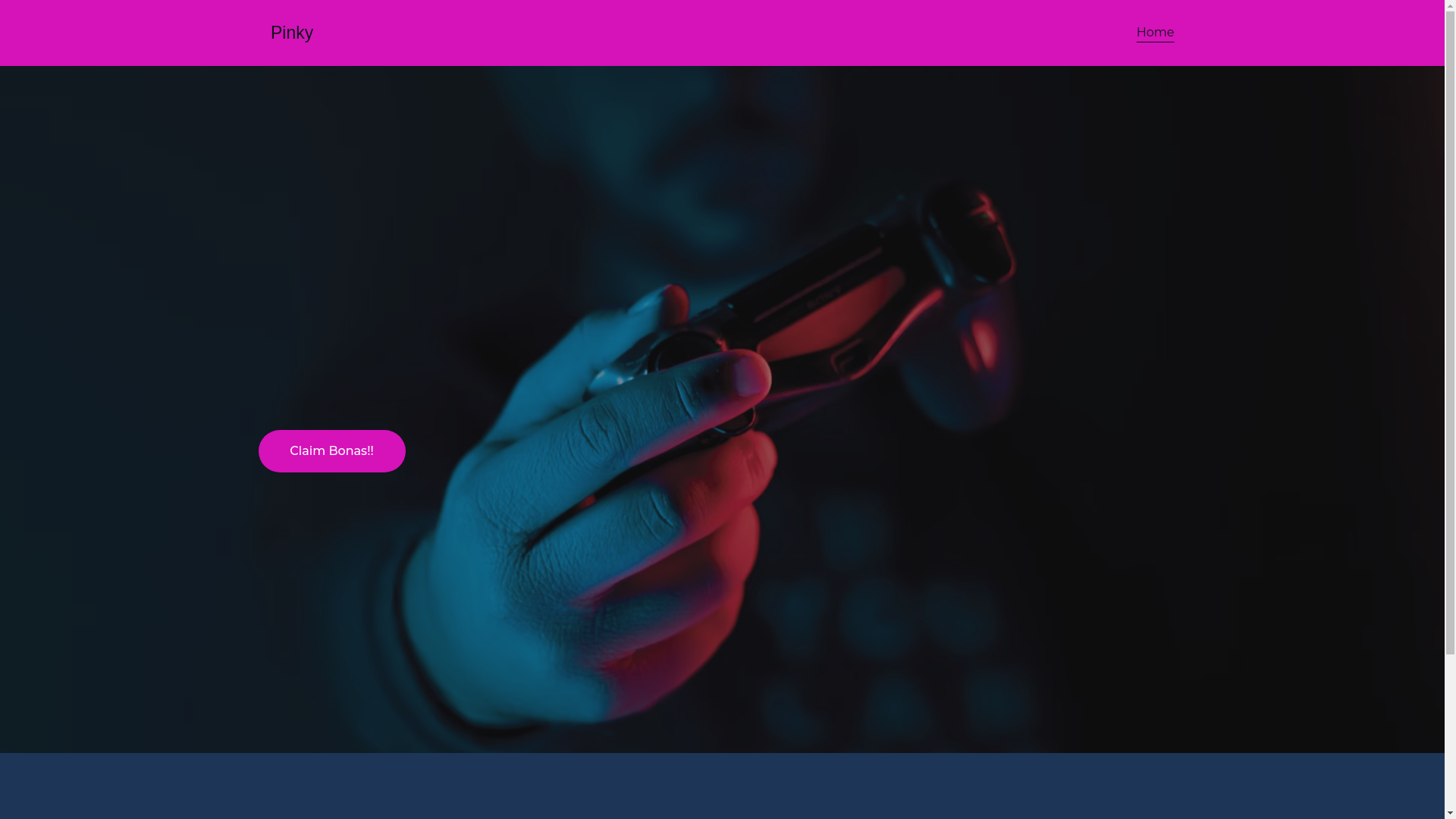 website screenshot of https://pinkybhao.store/