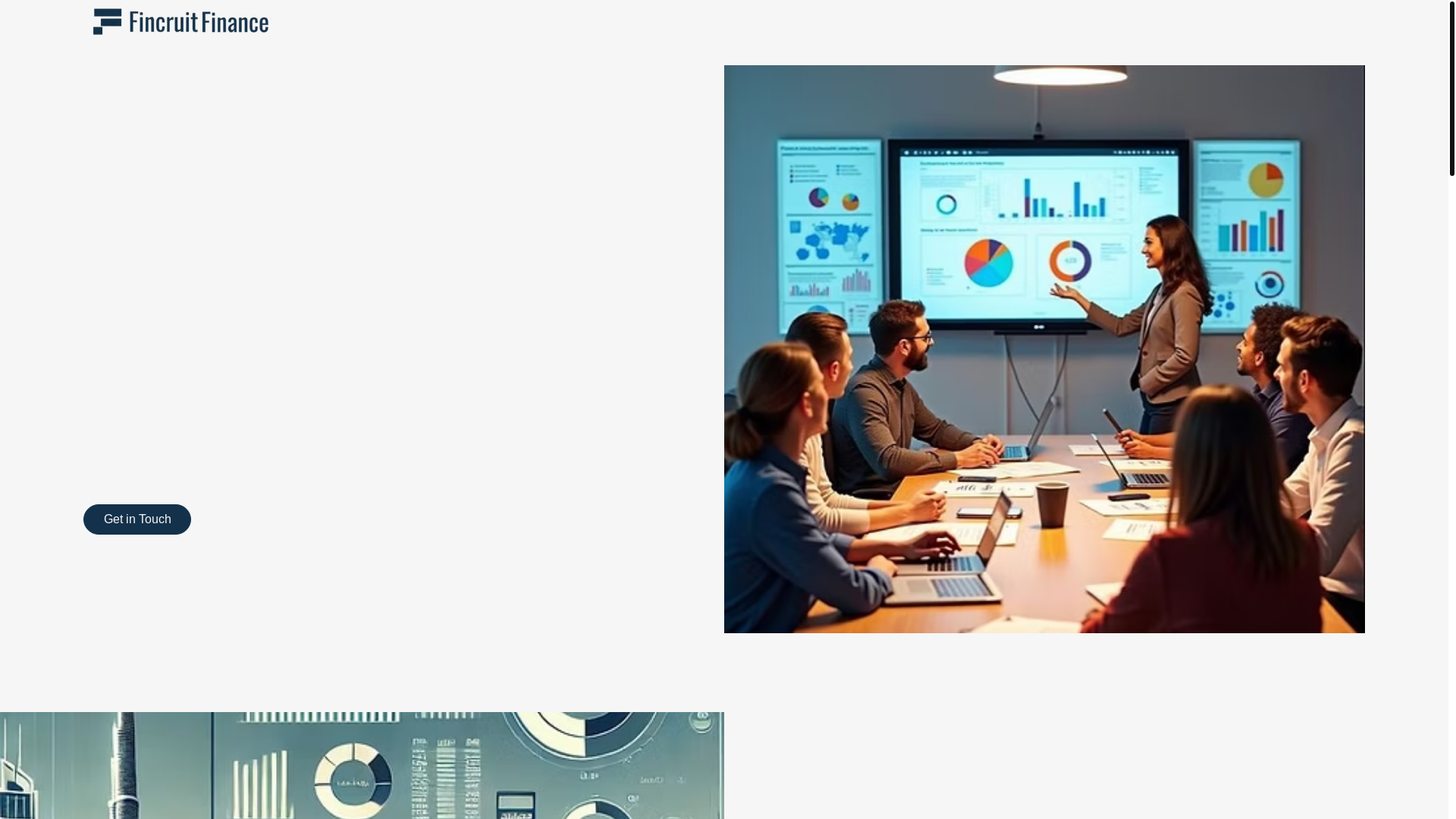 website screenshot of https://fincruitfinance.com/