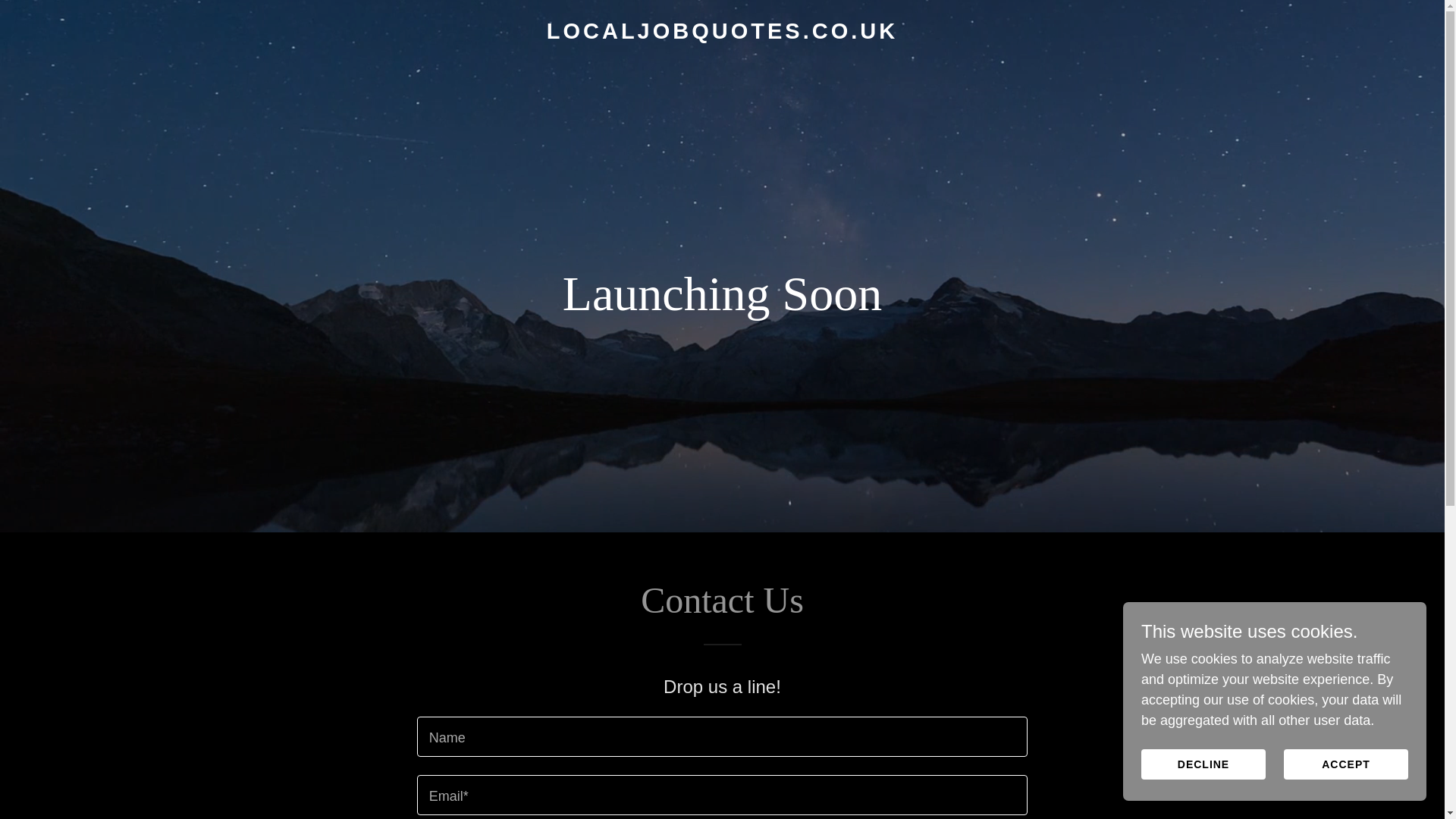 website screenshot of https://localjobquotes.co.uk/